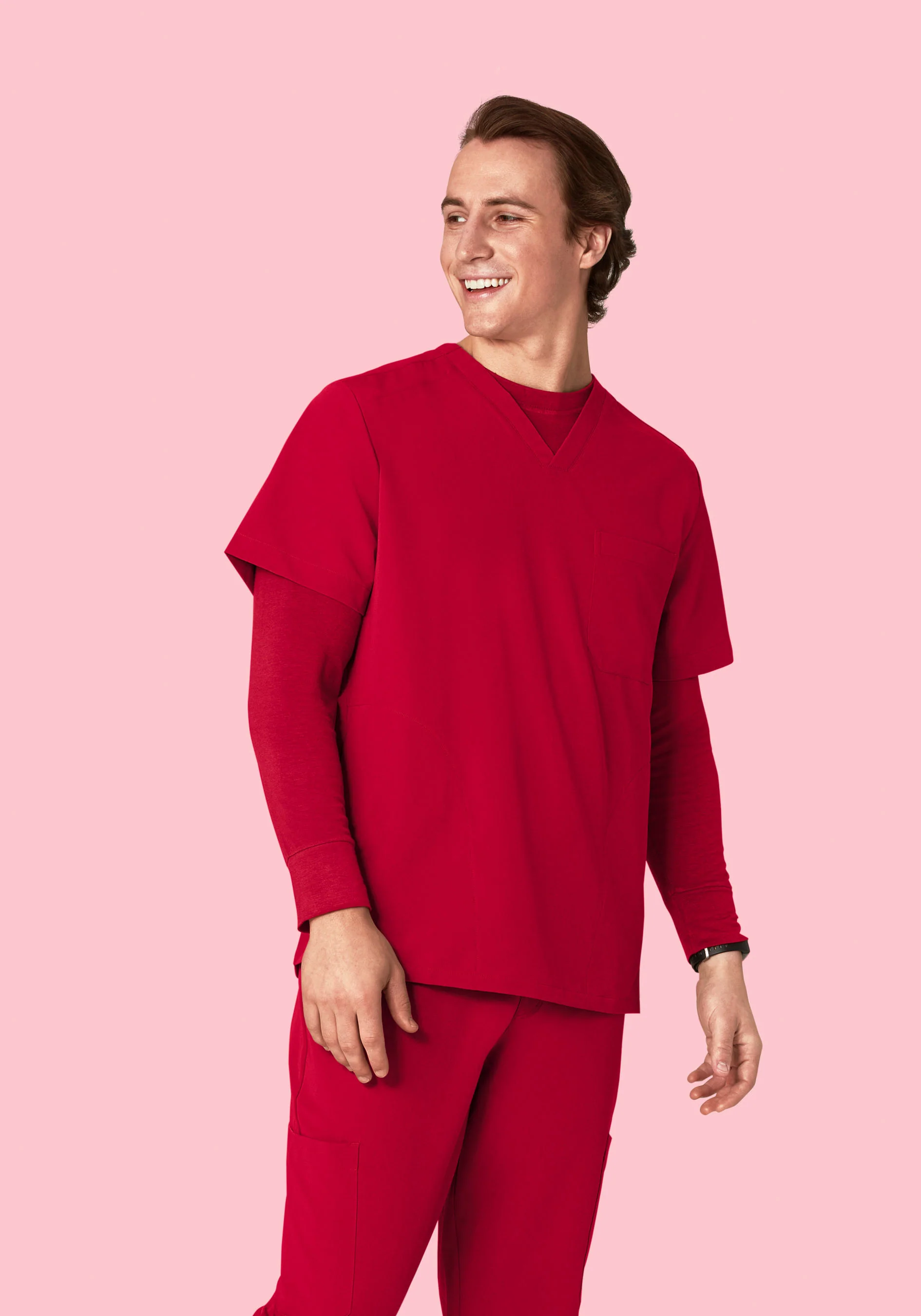 Men's Underscrubs Crimson - Image 3