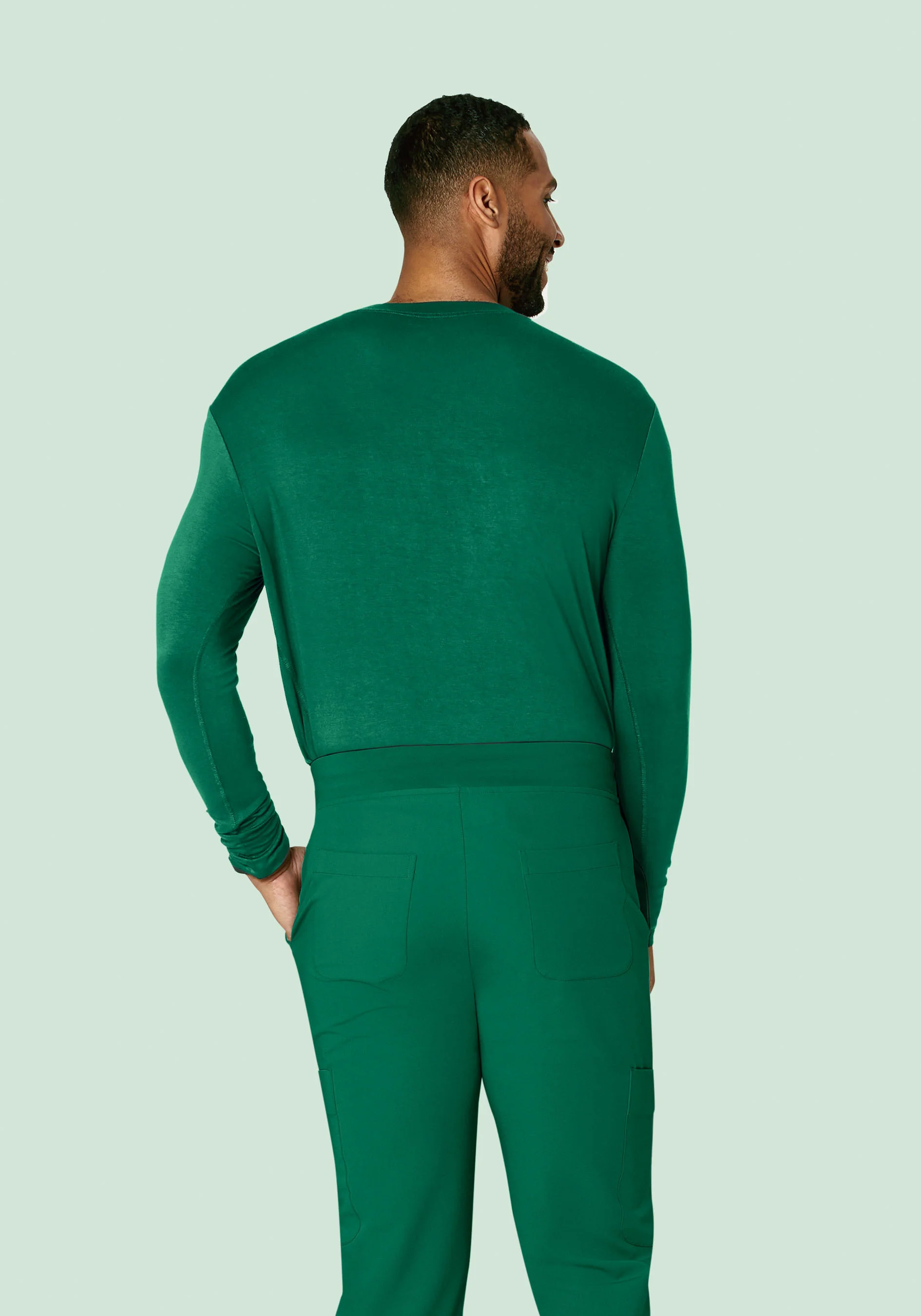 Men's Underscrubs Envy Green - Image 2