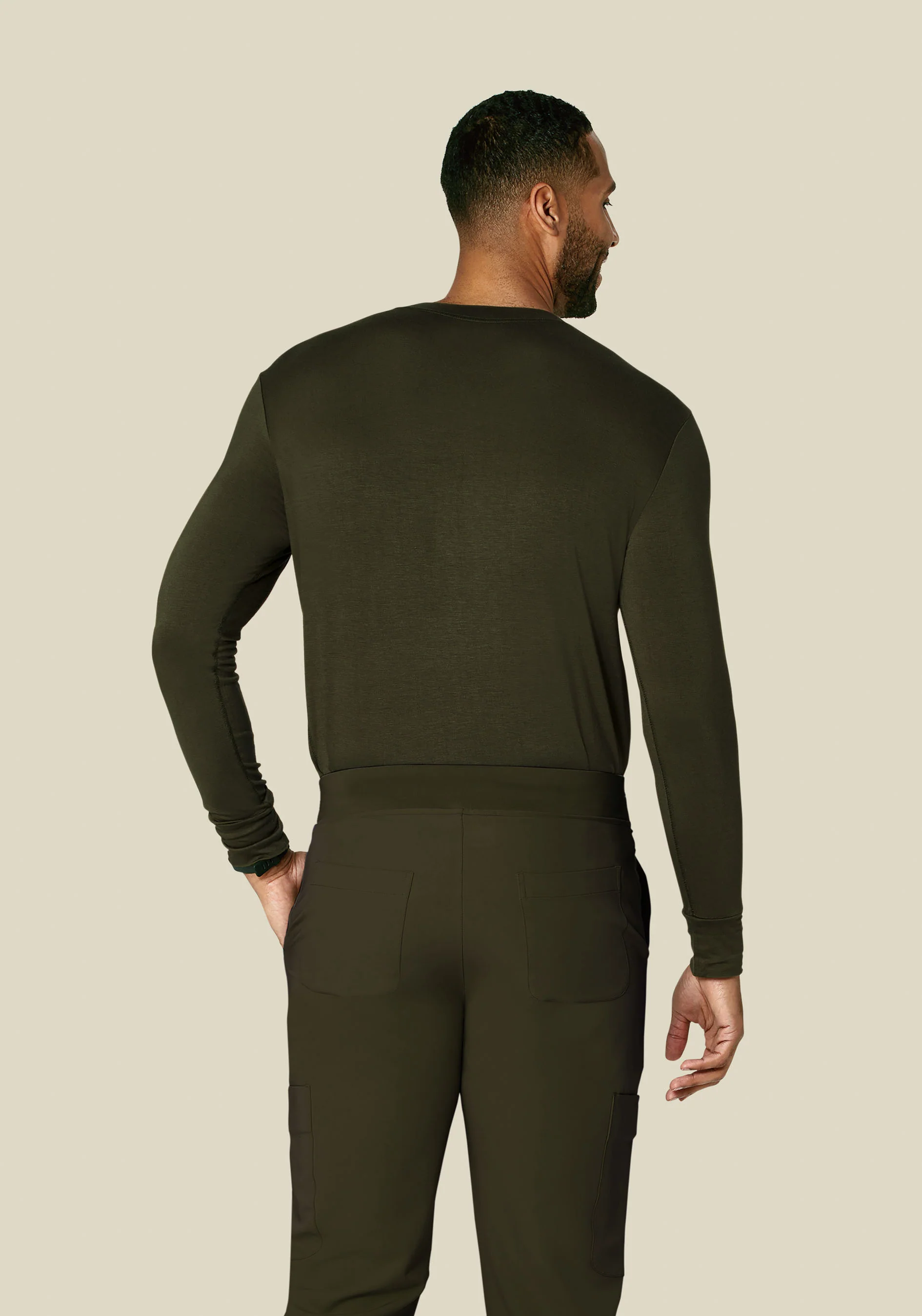 Men's Underscrubs Olive - Image 2