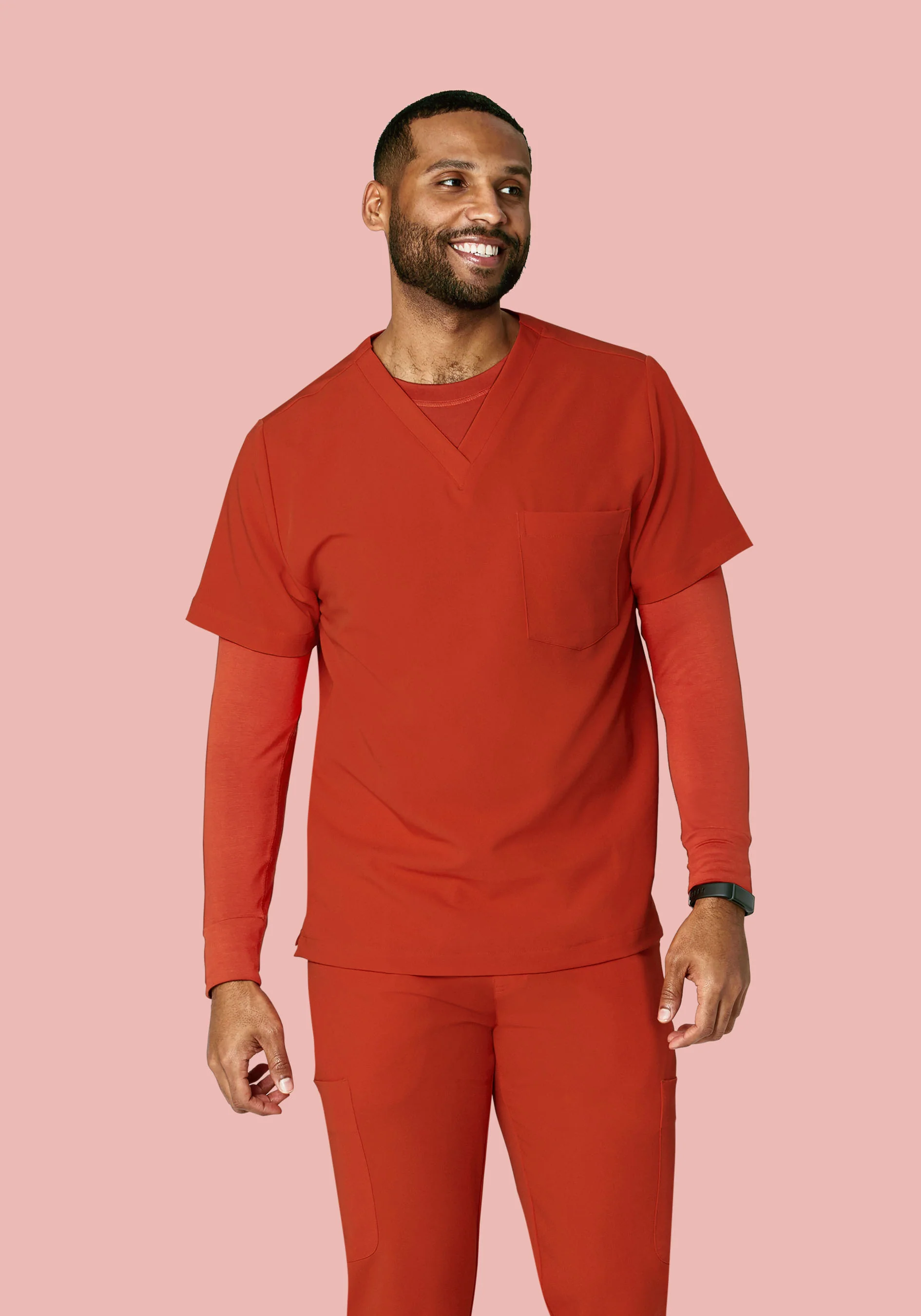 Men's Underscrubs Rust - Image 4