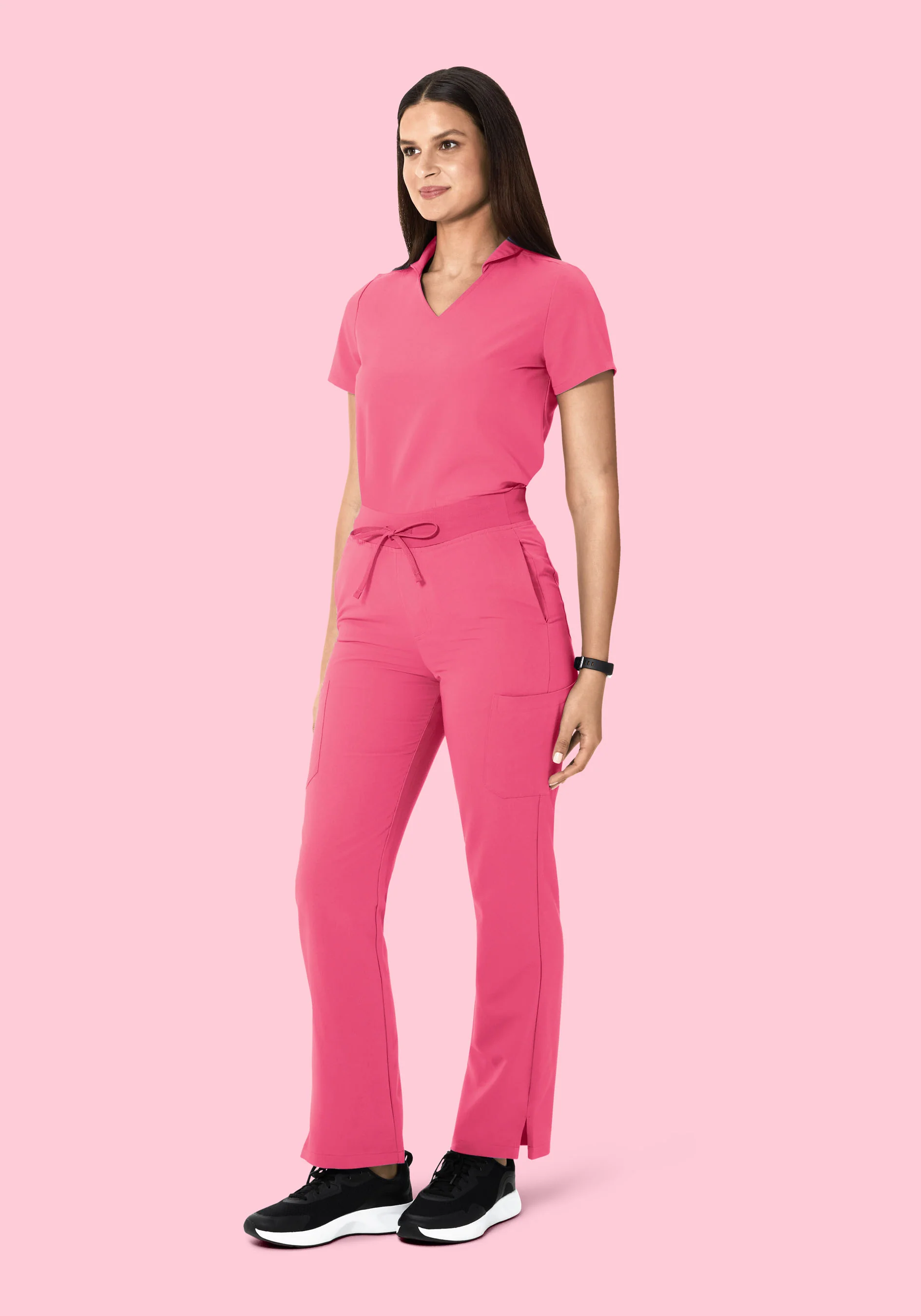 Multi Wear Collar Top Bubblegum - Image 3