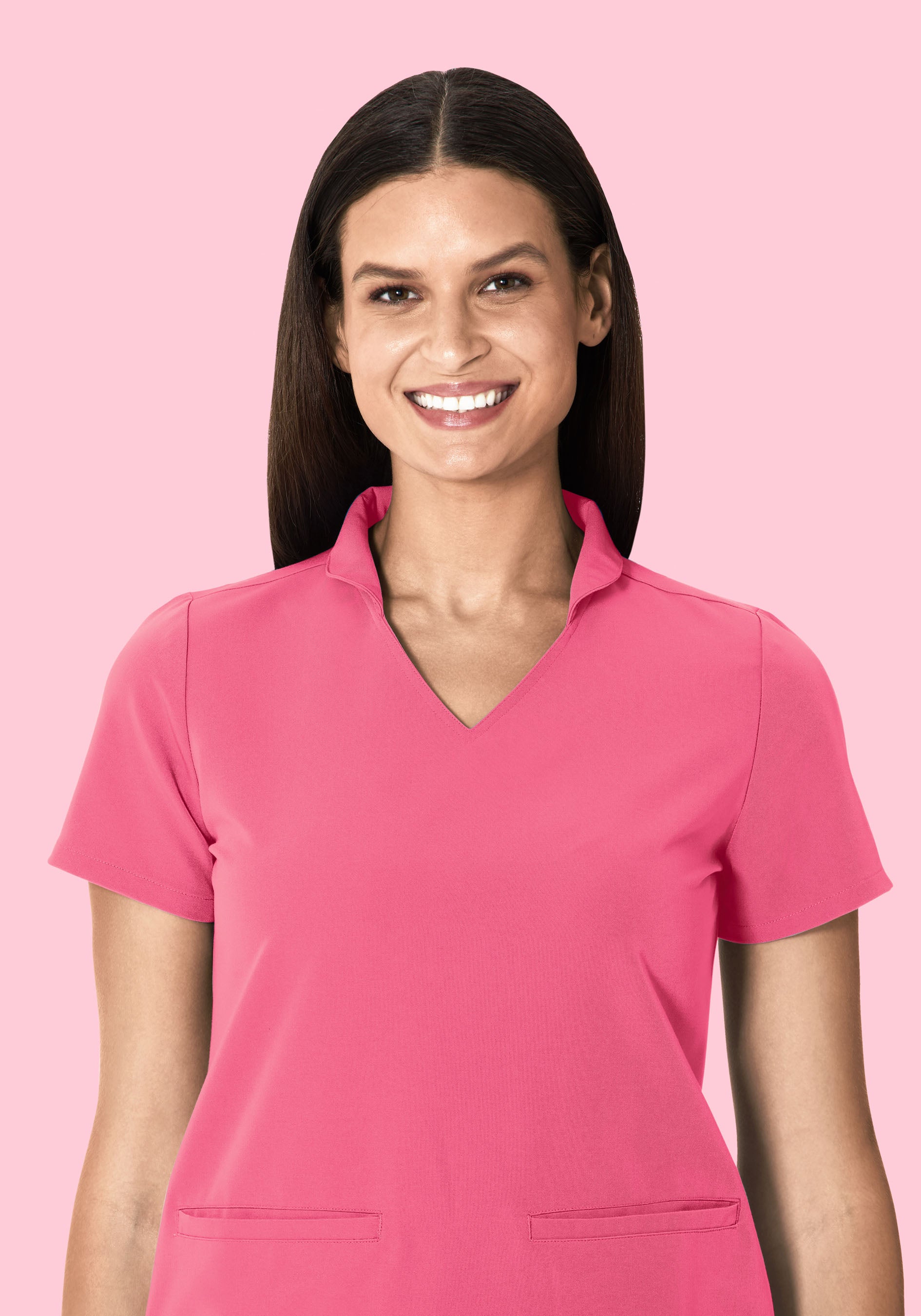 Multi Wear Collar Top Bubblegum - Image 4