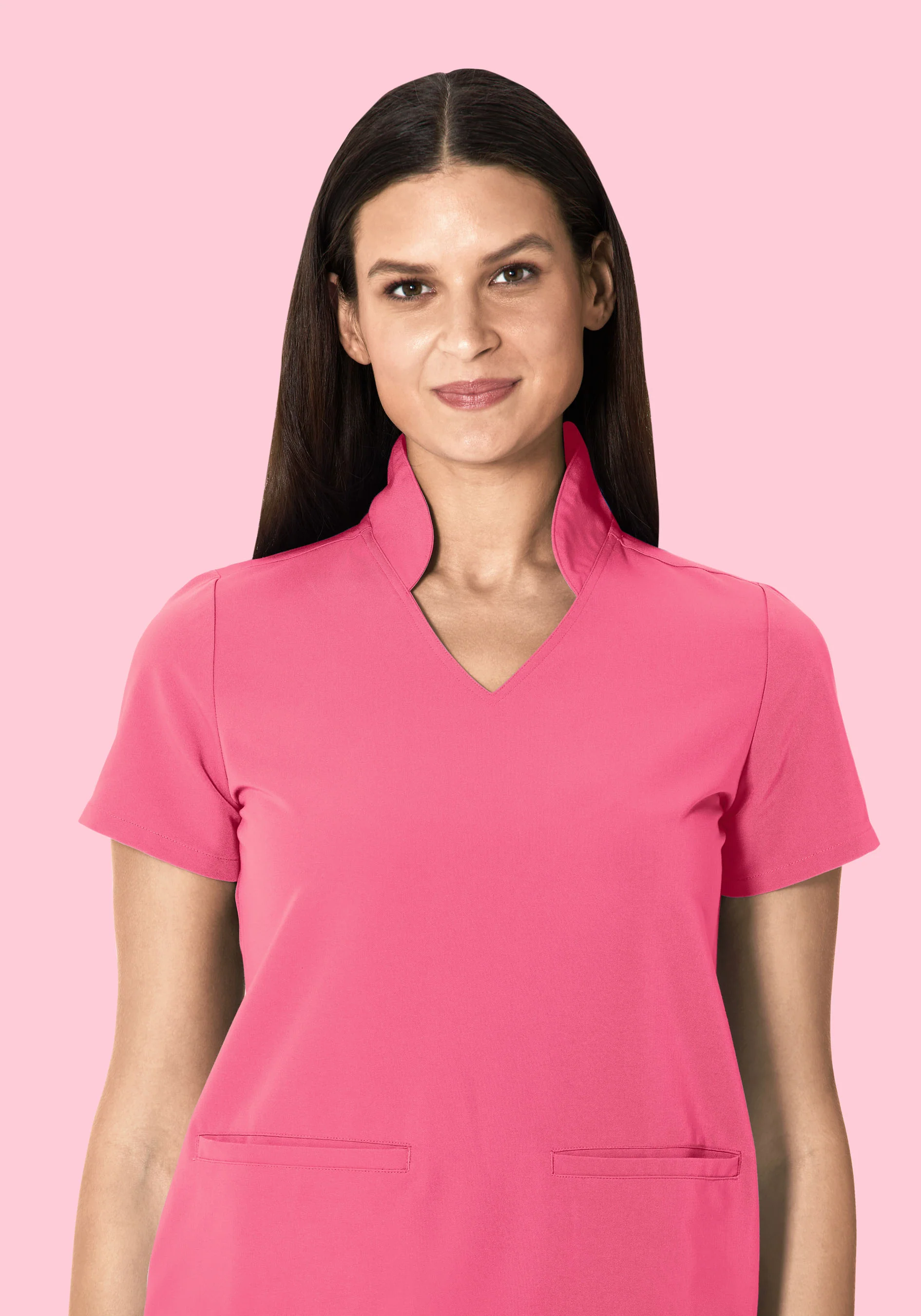 Multi Wear Collar Top Bubblegum - Image 5