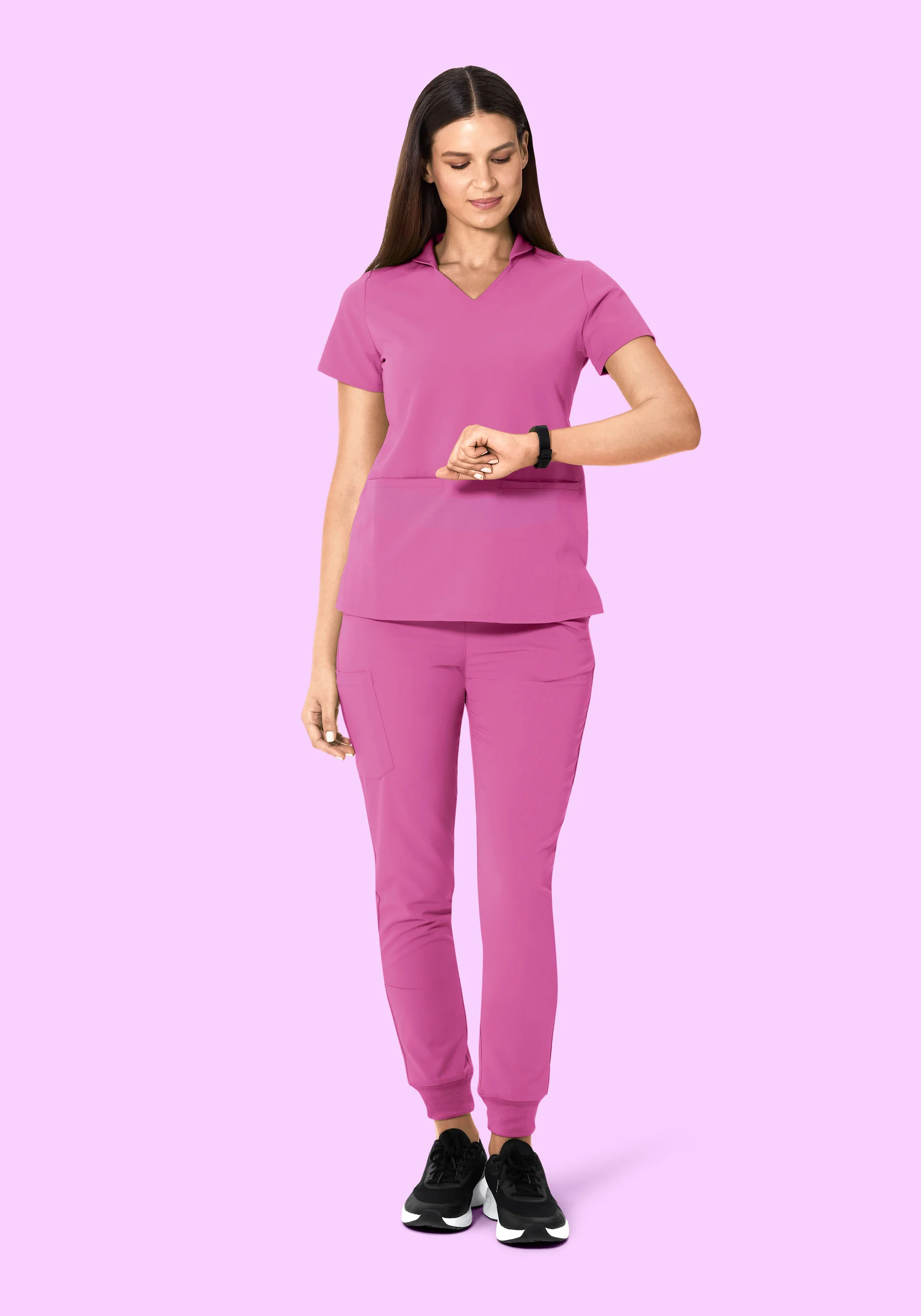 Multi Wear Collar Top Dahlia - Image 3