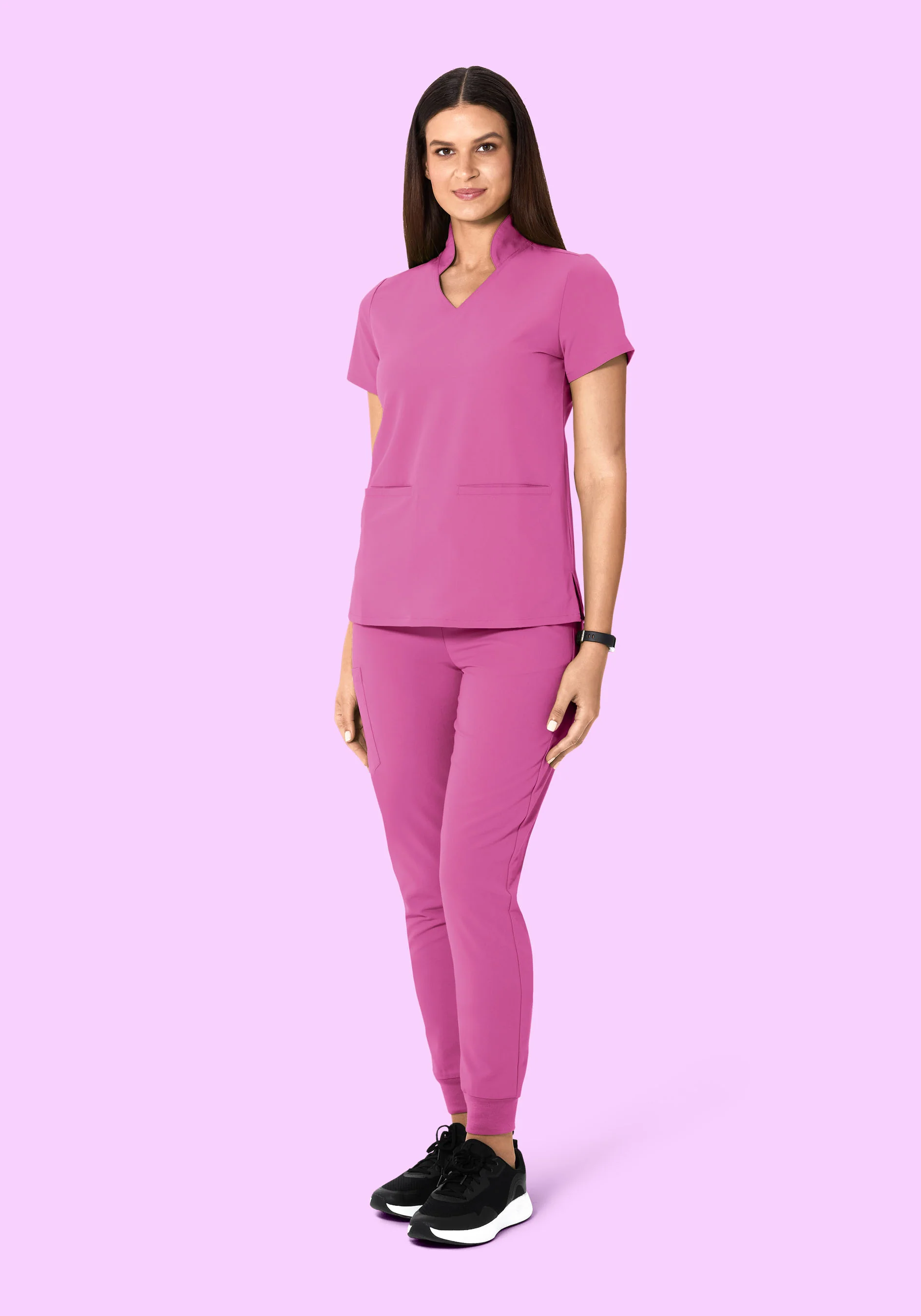 Multi Wear Collar Top Dahlia - Image 4