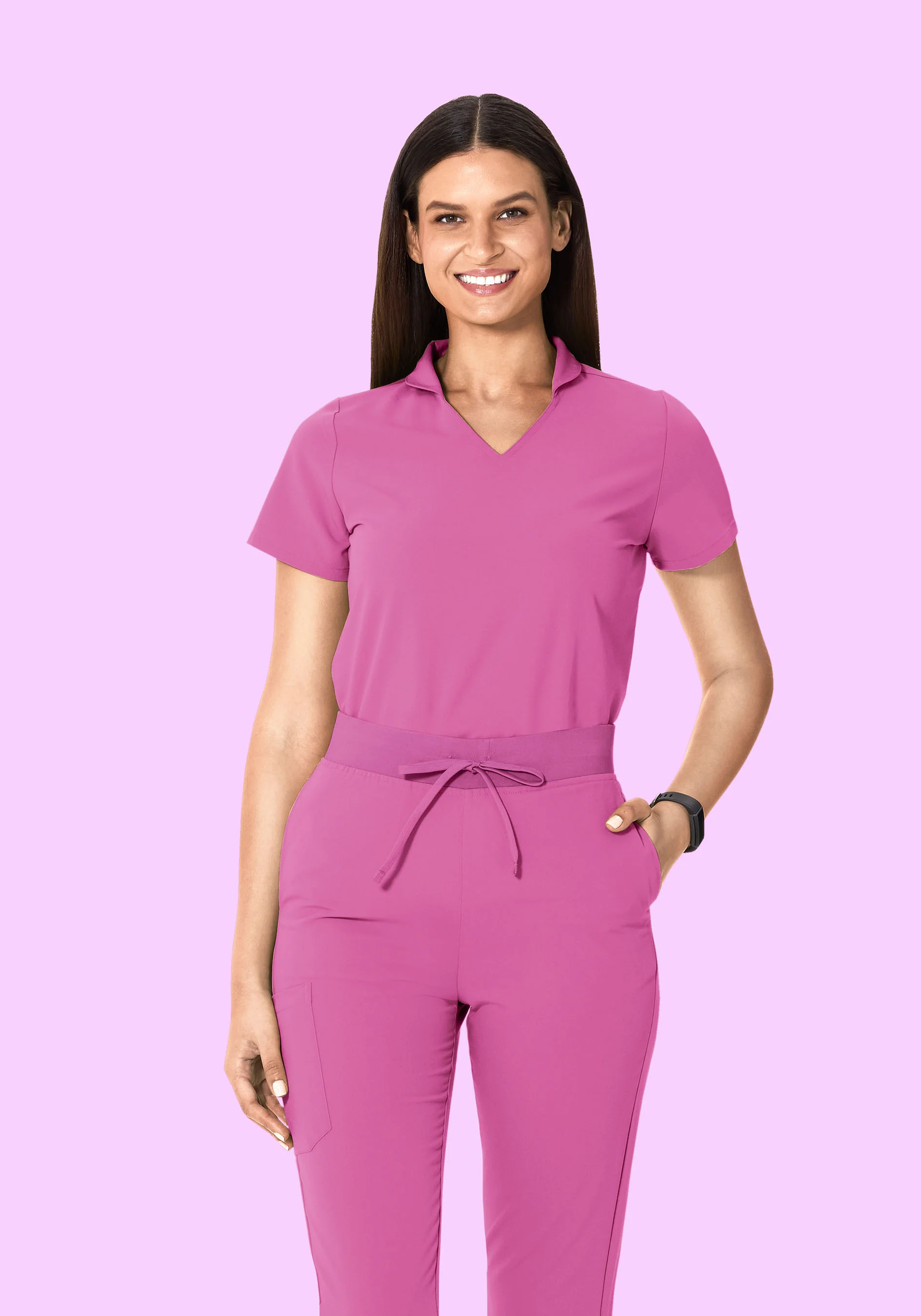 Multi Wear Collar Top Dahlia - Image 5