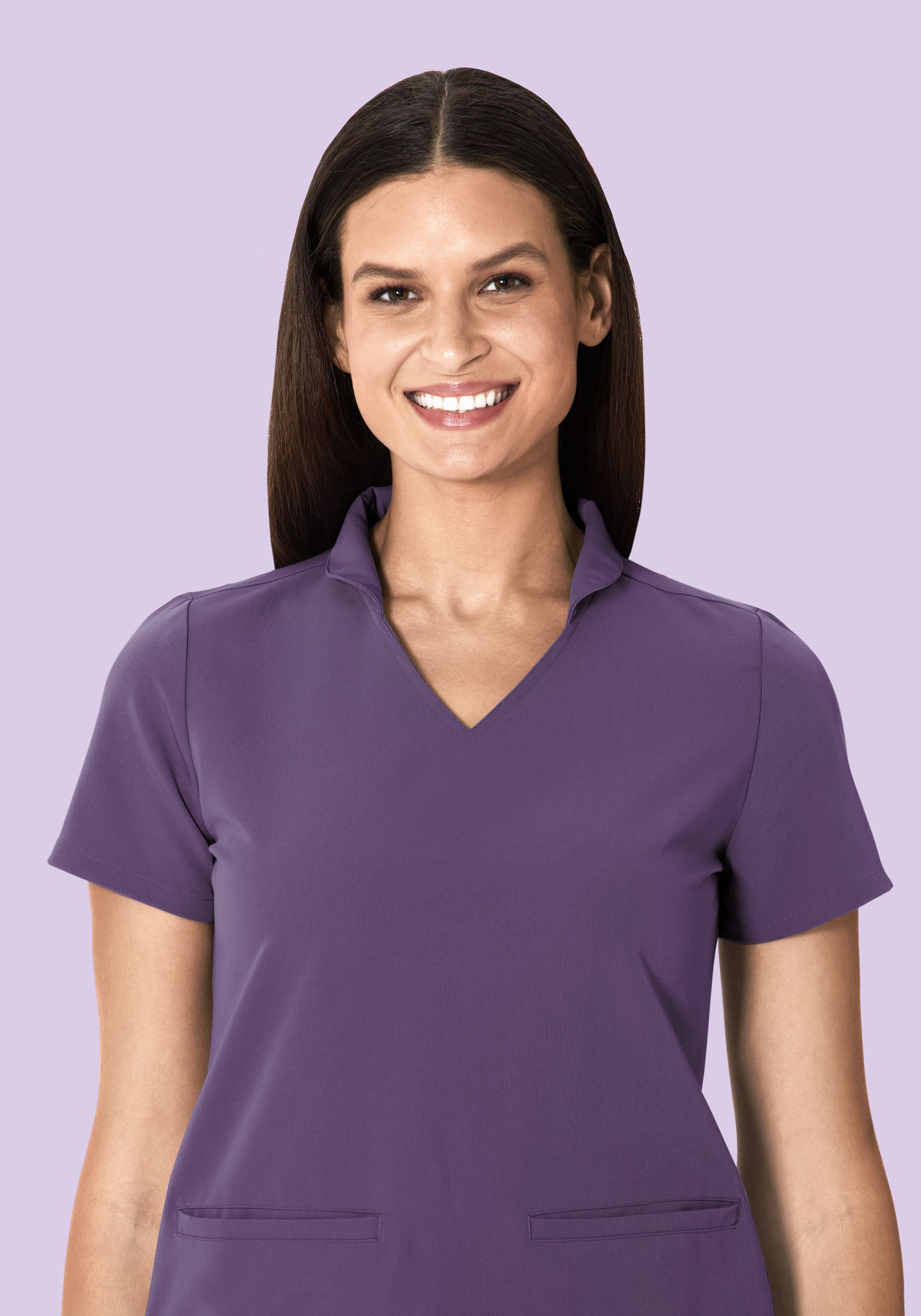 Multi Wear Collar Top Dewberry - Image 5