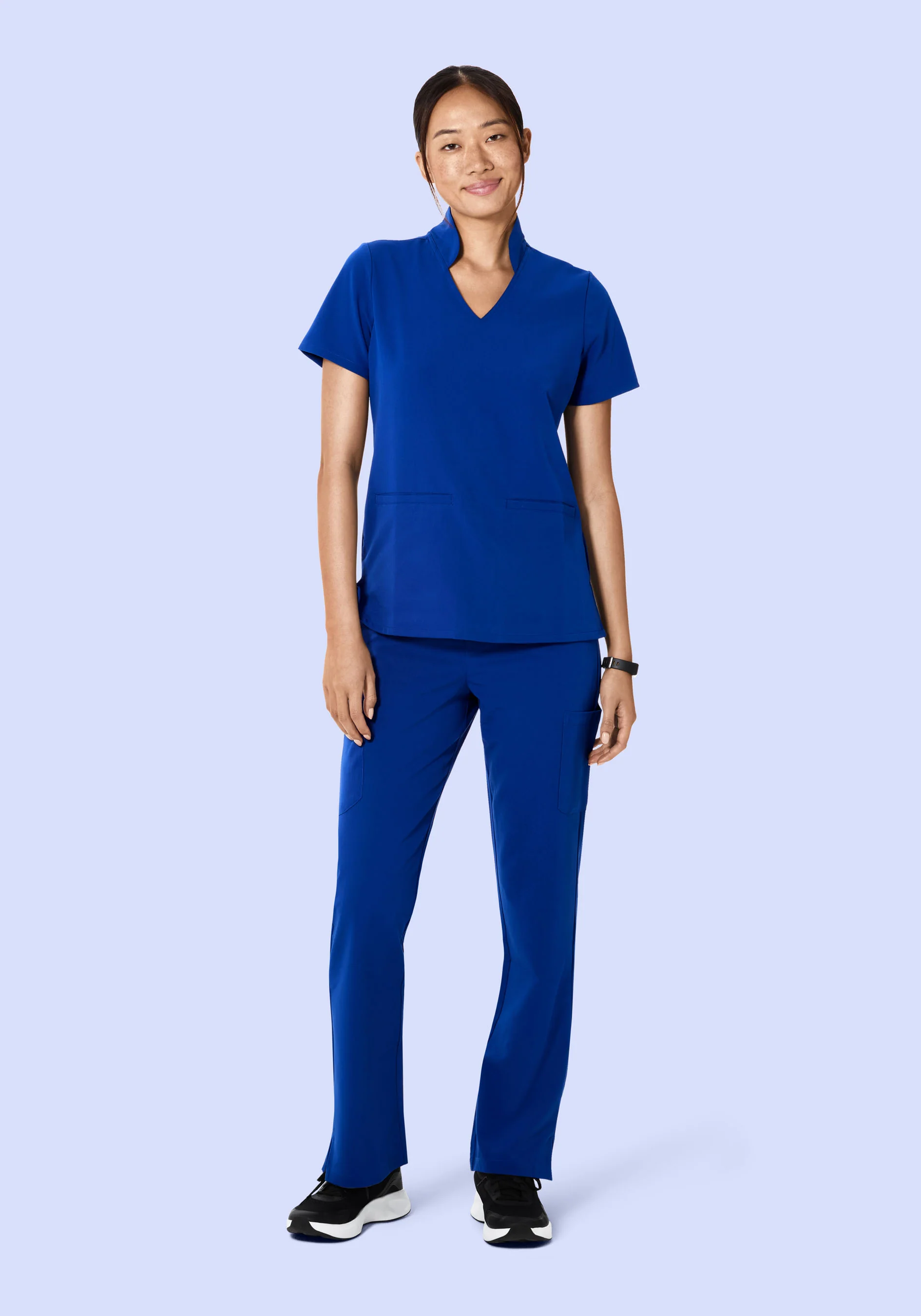 Multi Wear Collar Top Galaxy Blue - Image 4