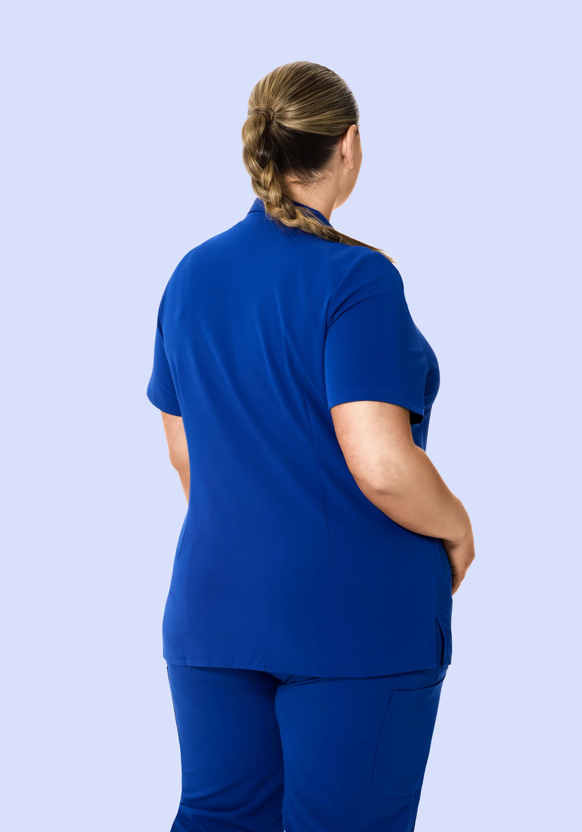 Multi Wear Collar Top Galaxy Blue - Image 8