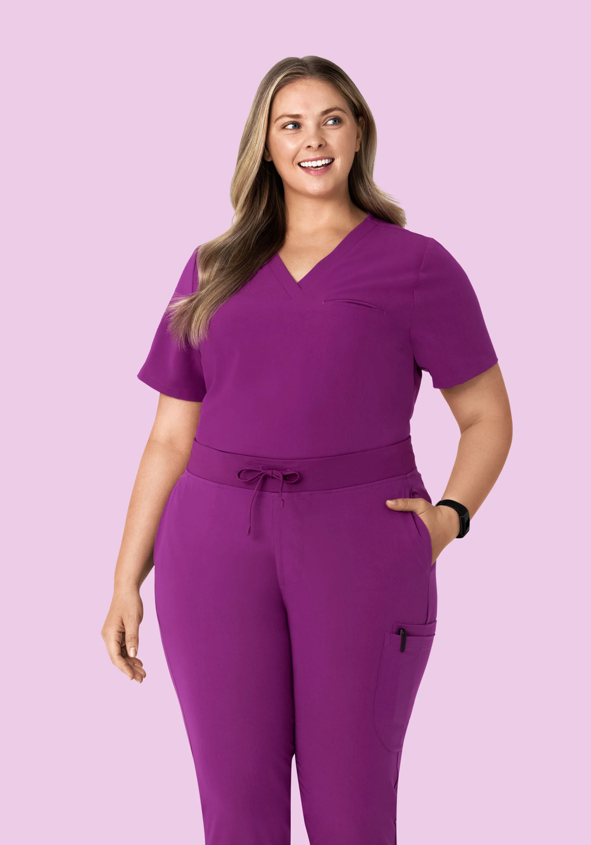 One Pocket Top Dark Orchid - Image 6