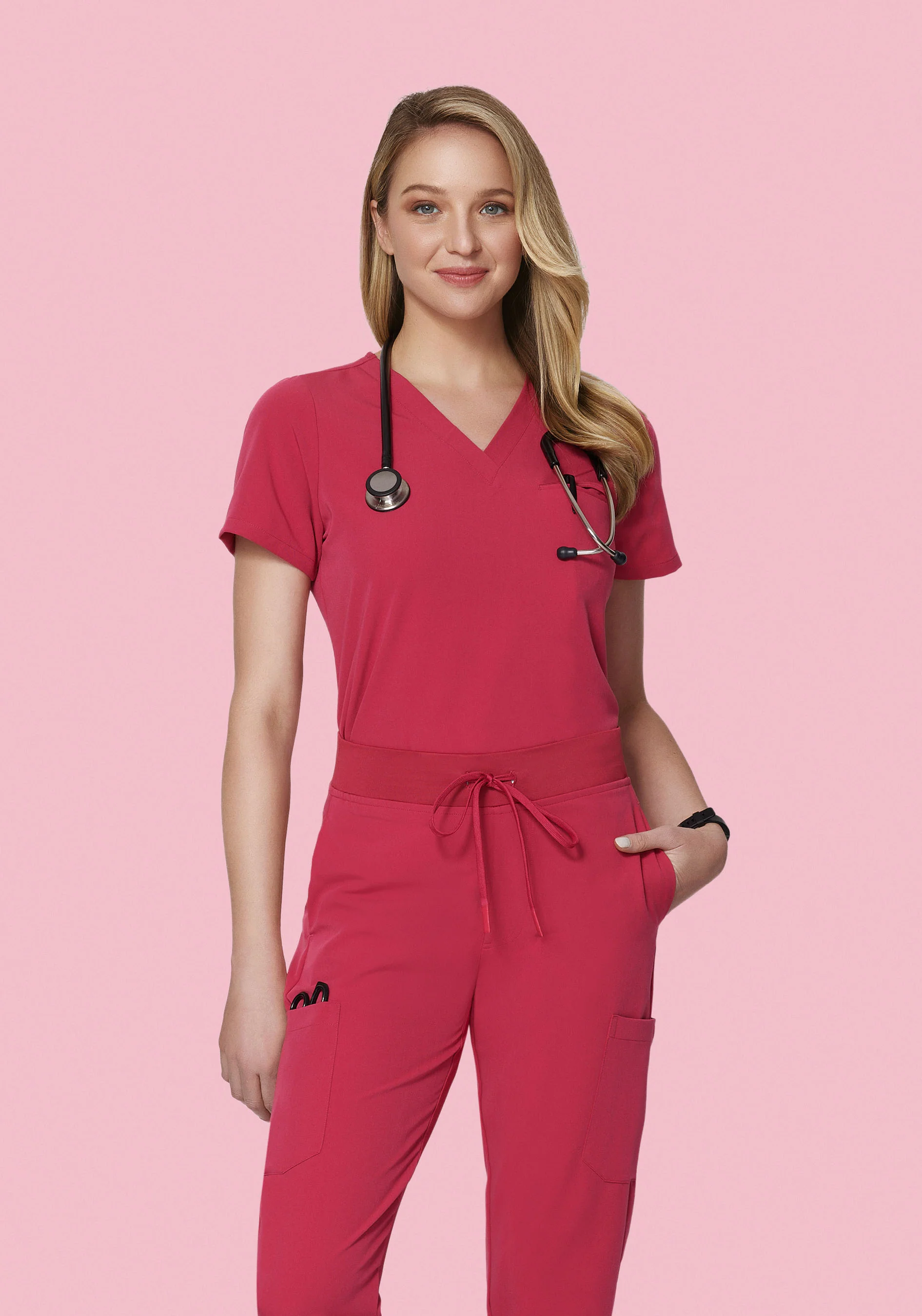 One Pocket Top Deep Rose - Image 2