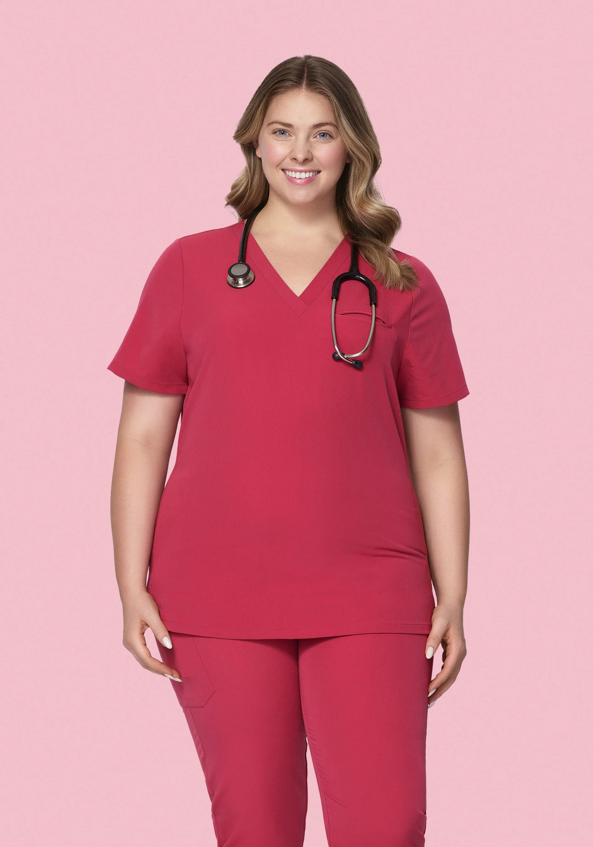One Pocket Top Deep Rose - Image 4