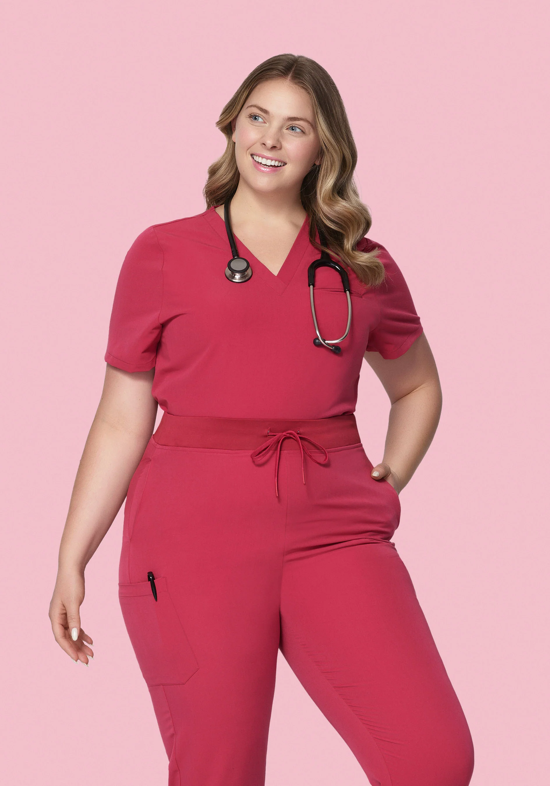 One Pocket Top Deep Rose - Image 5