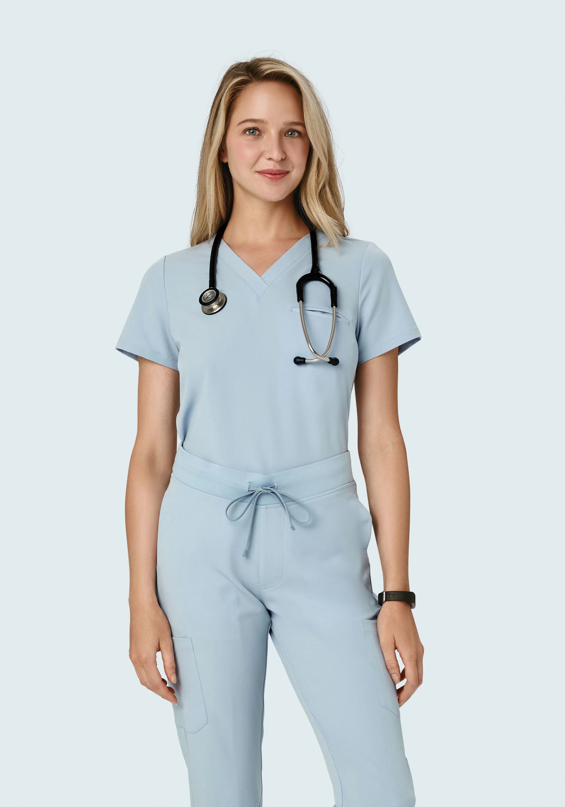 One Pocket Top Powder Blue - Image 2