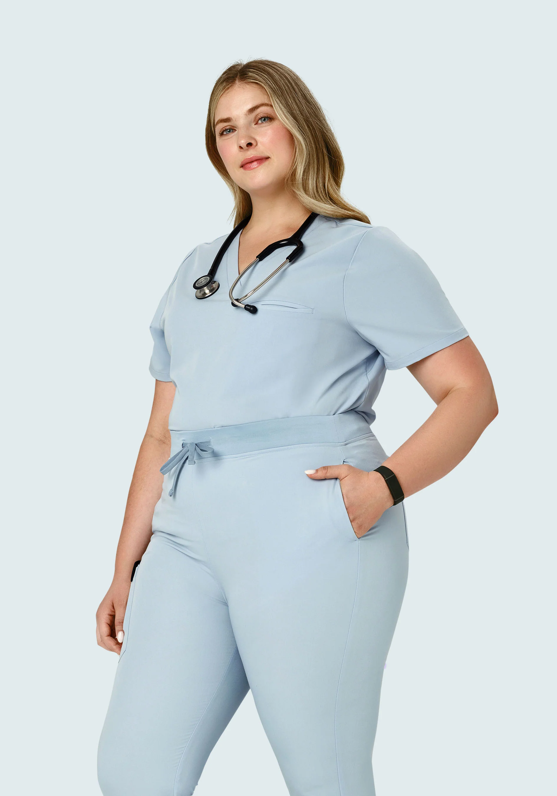 One Pocket Top Powder Blue - Image 6