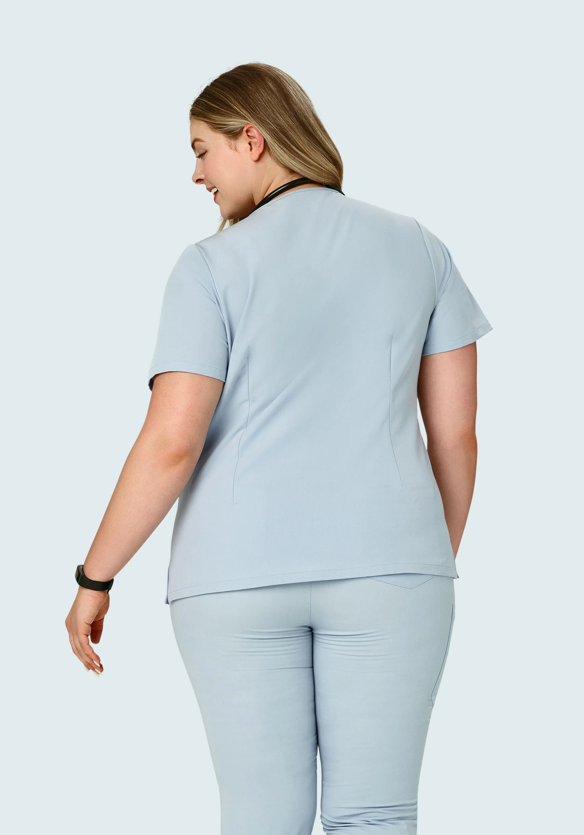 One Pocket Top Powder Blue - Image 7