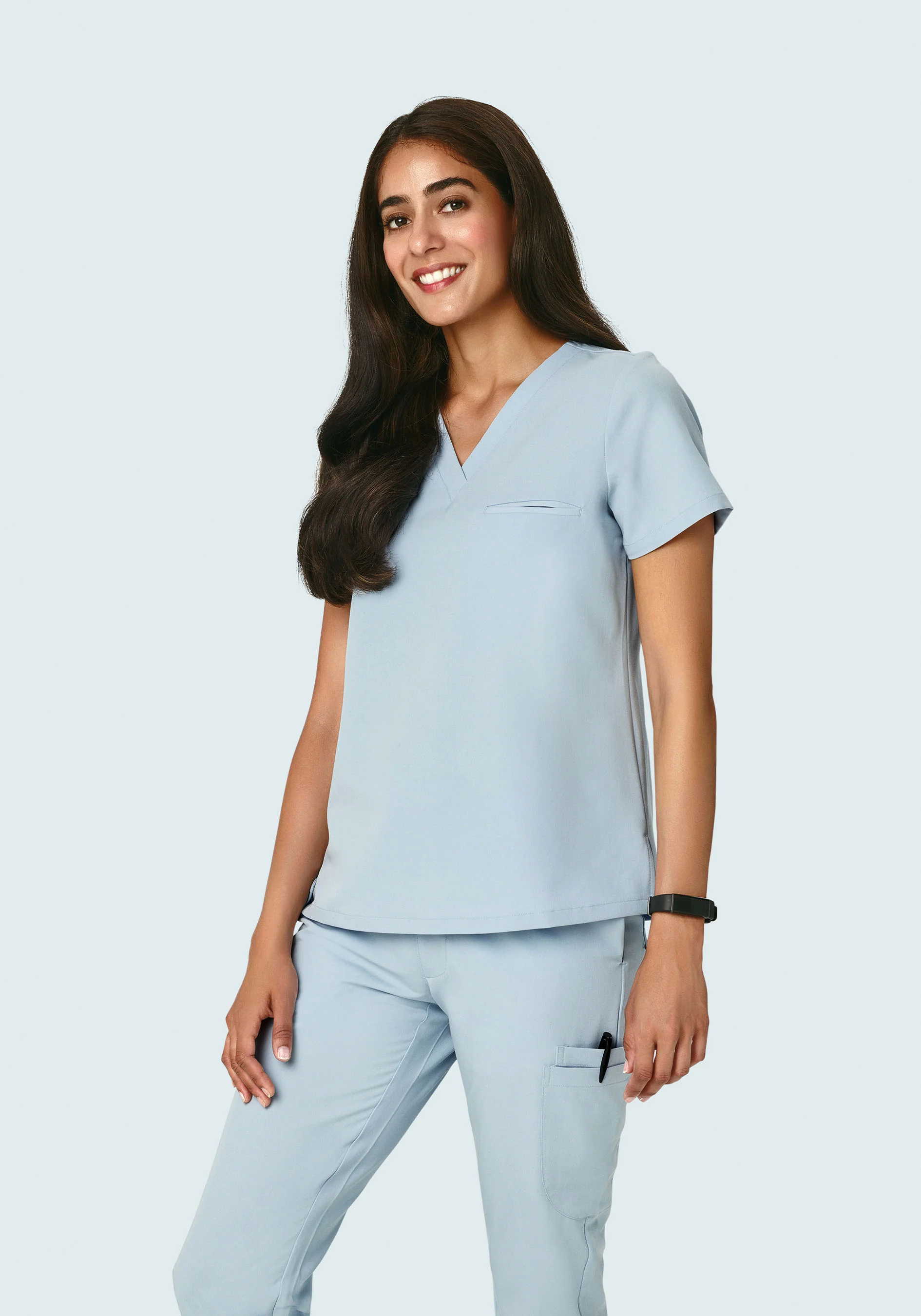 One Pocket Top Powder Blue - Image 8