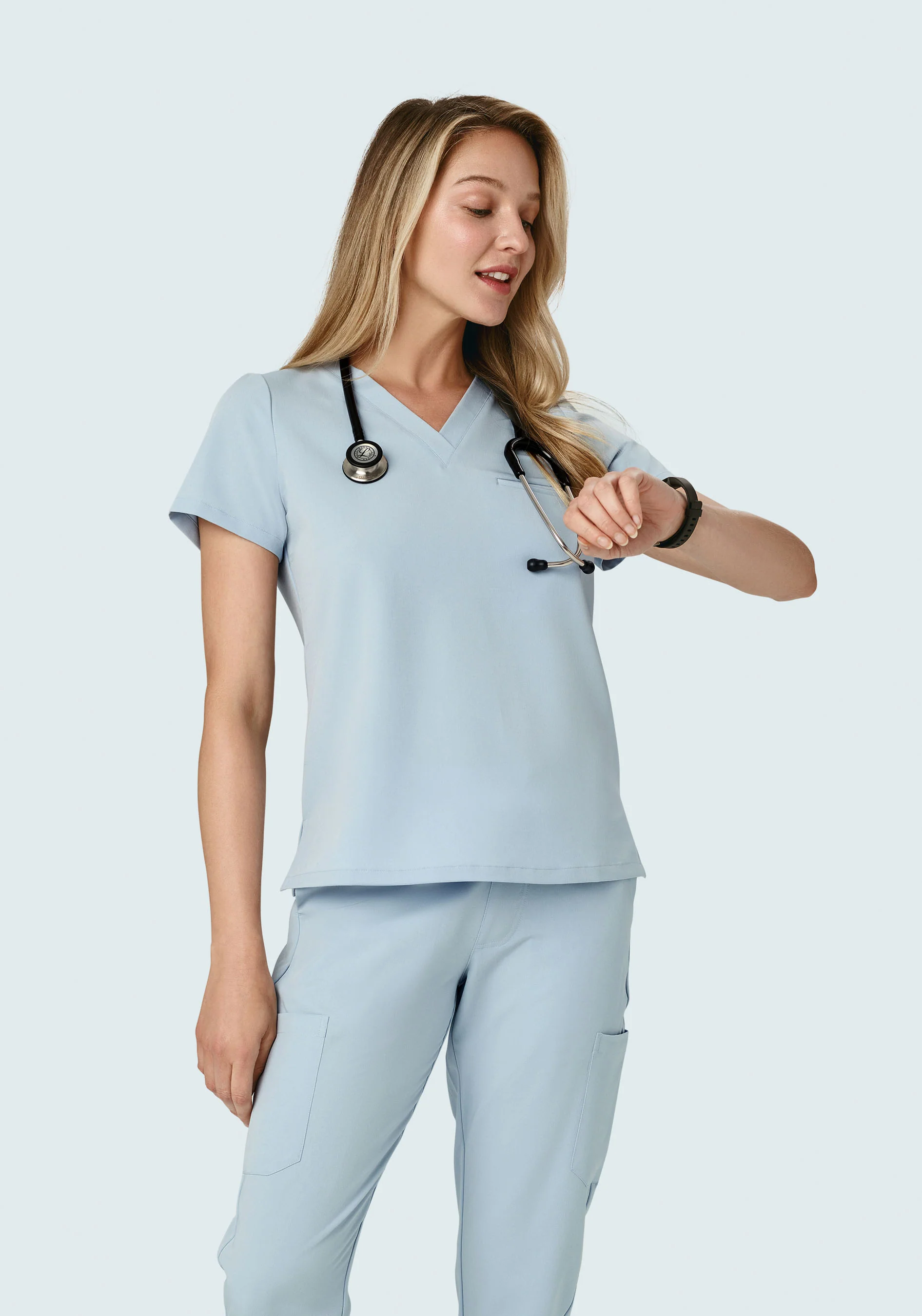 One Pocket Top Powder Blue - Image 9
