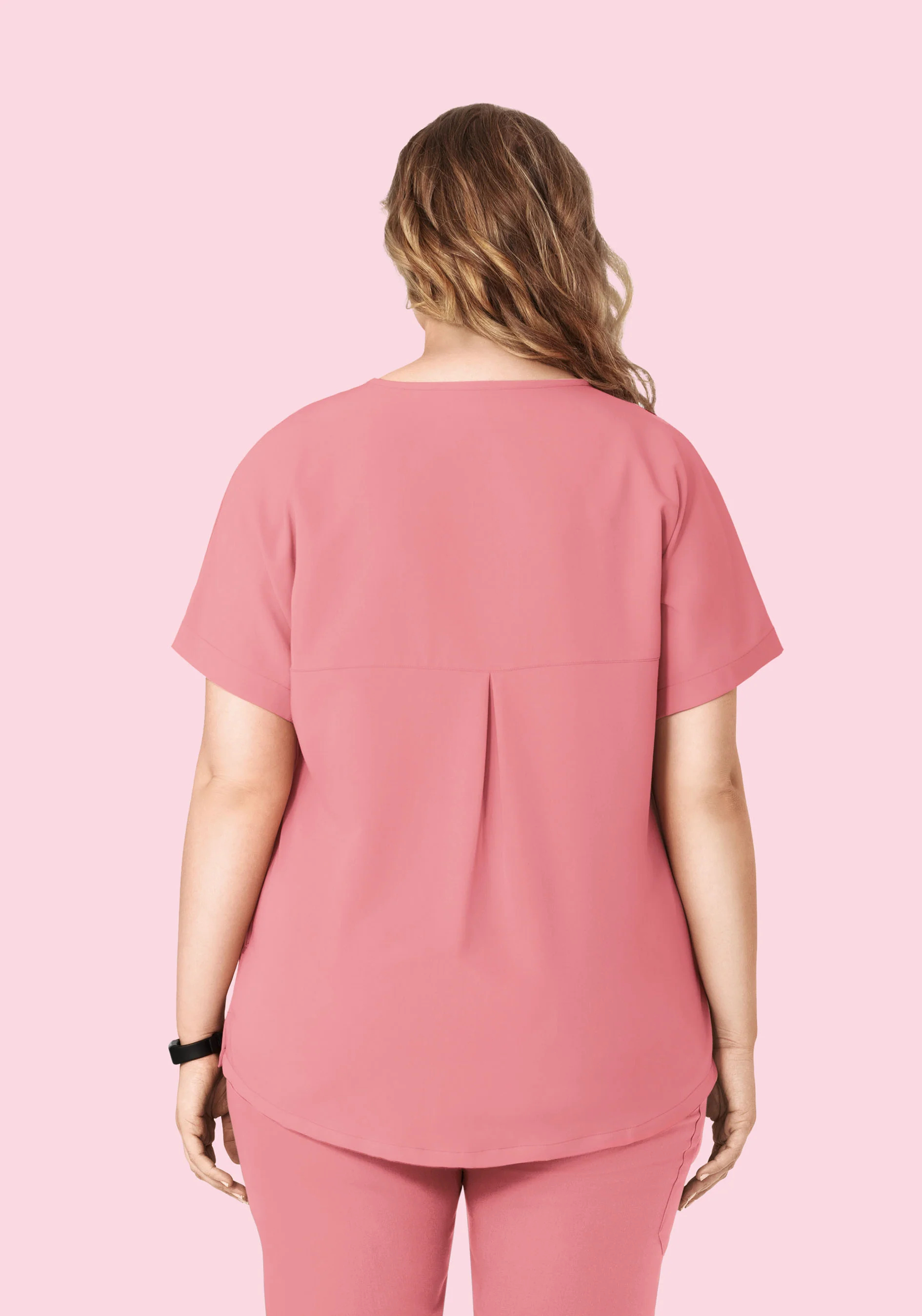 Oversized V Neck Top Peony - Image 11