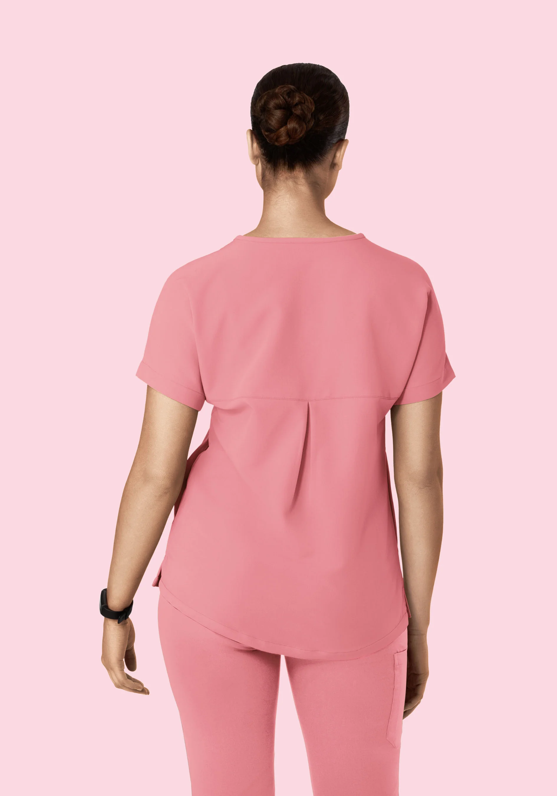Oversized V Neck Top Peony - Image 6