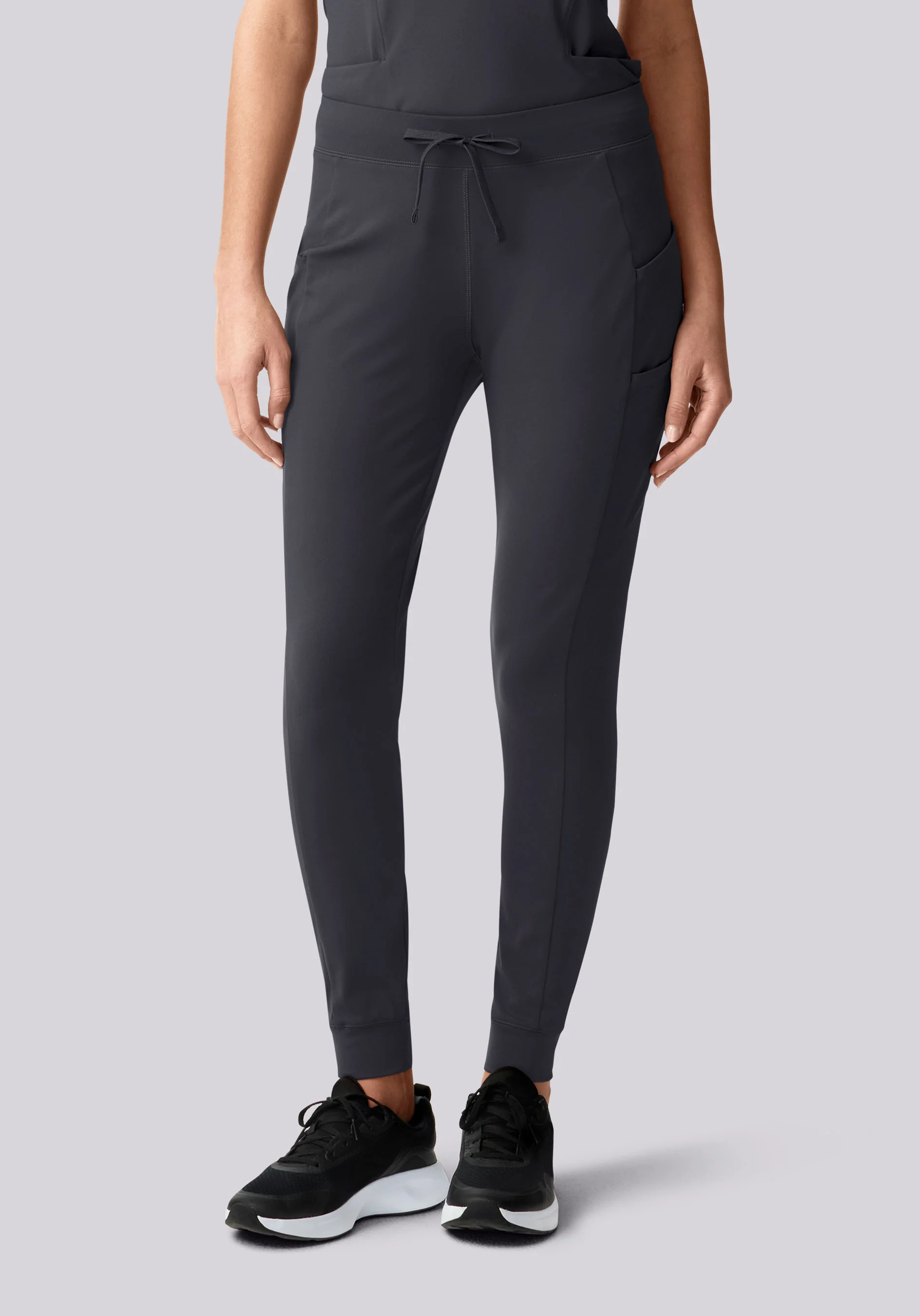 Soft Stretch Joggers Pewter
