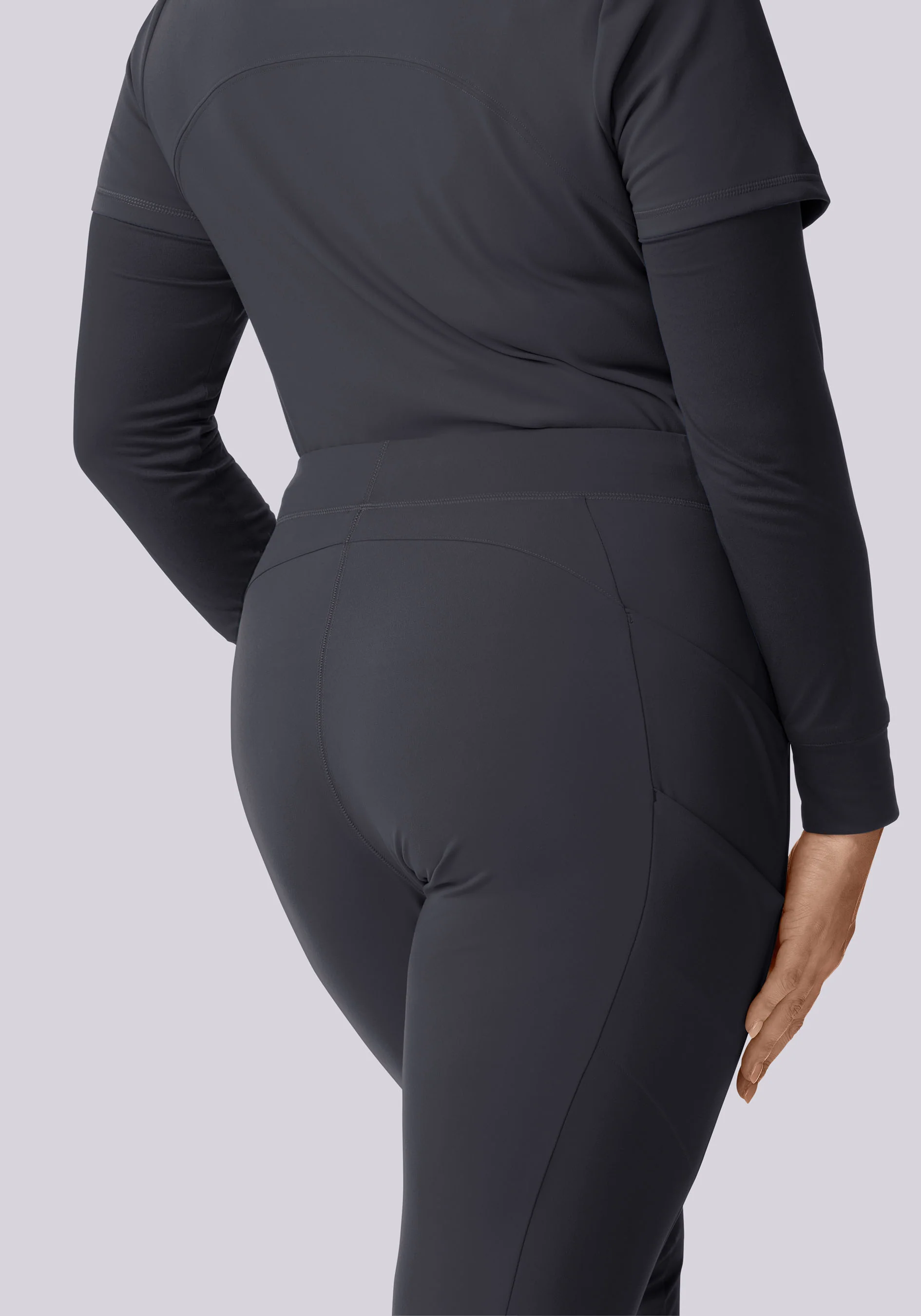 Soft Stretch Joggers Pewter - Image 6