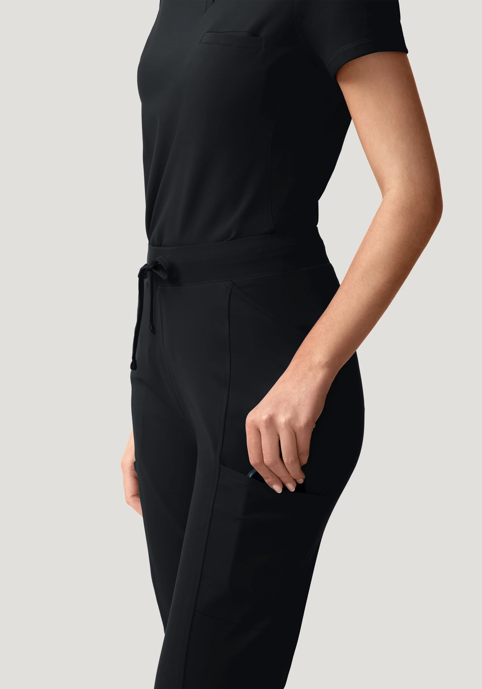 Soft Stretch Straight Leg Black - Image 3