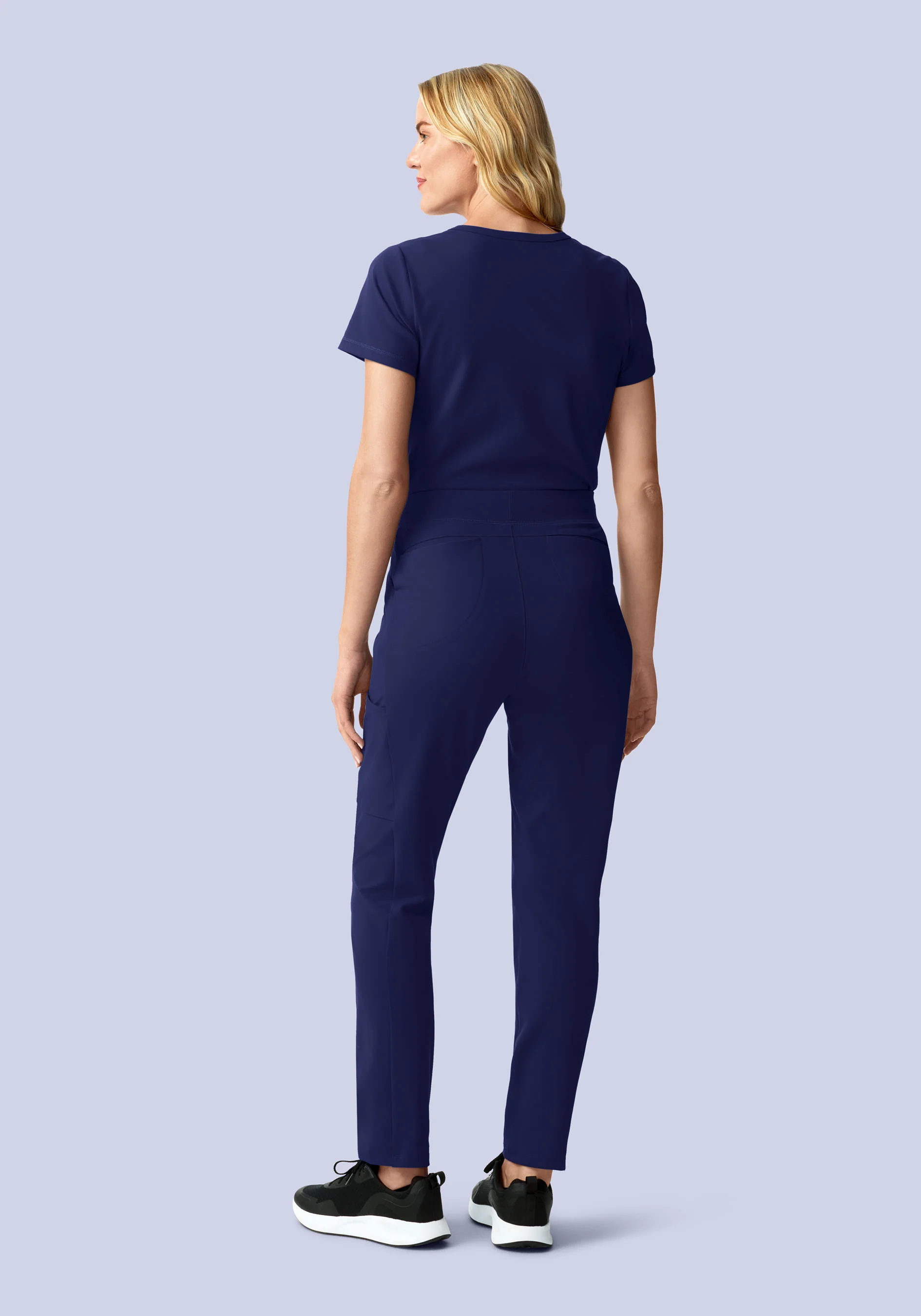 Soft Stretch Straight Leg Navy - Image 5
