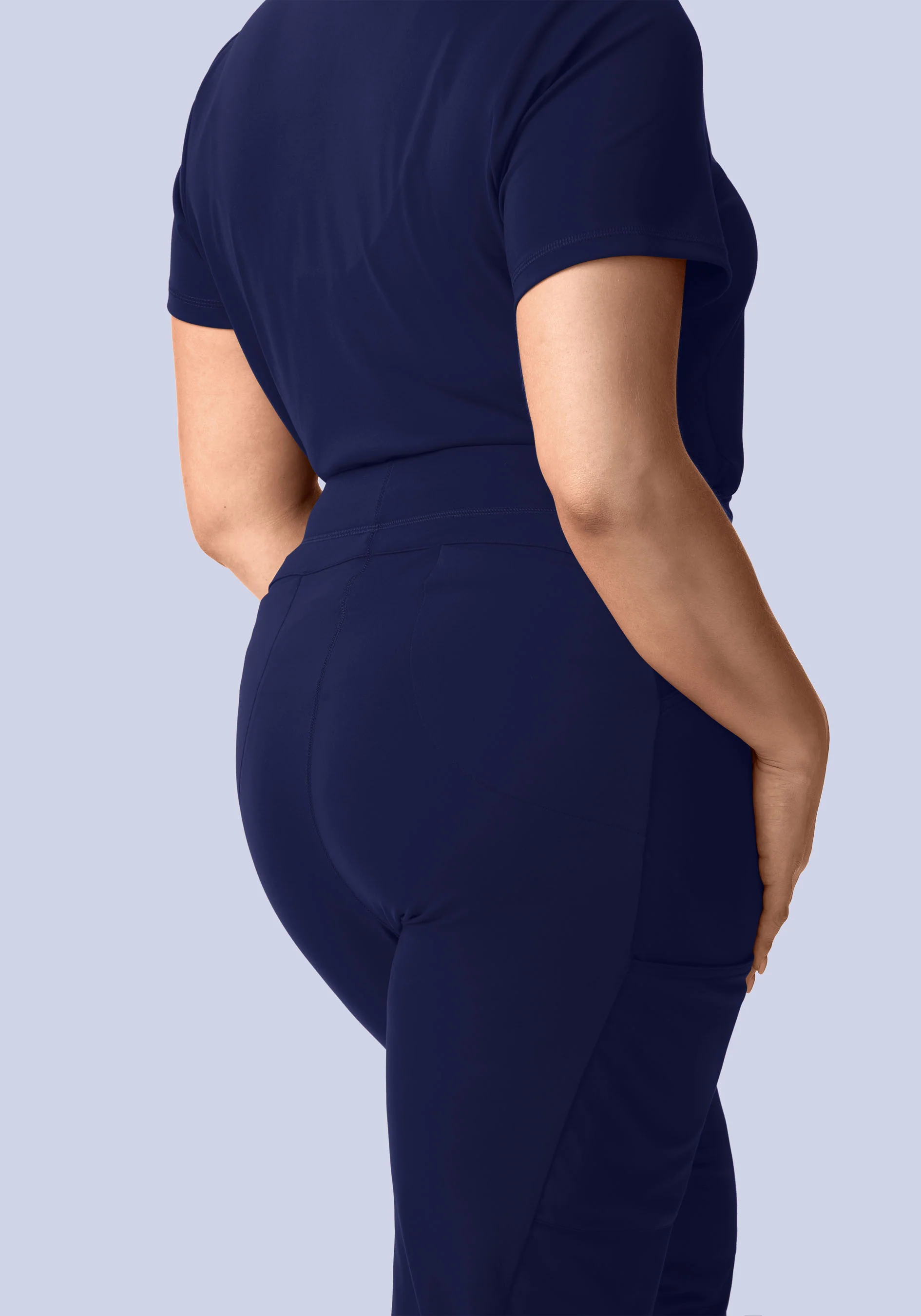 Soft Stretch Straight Leg Navy - Image 8