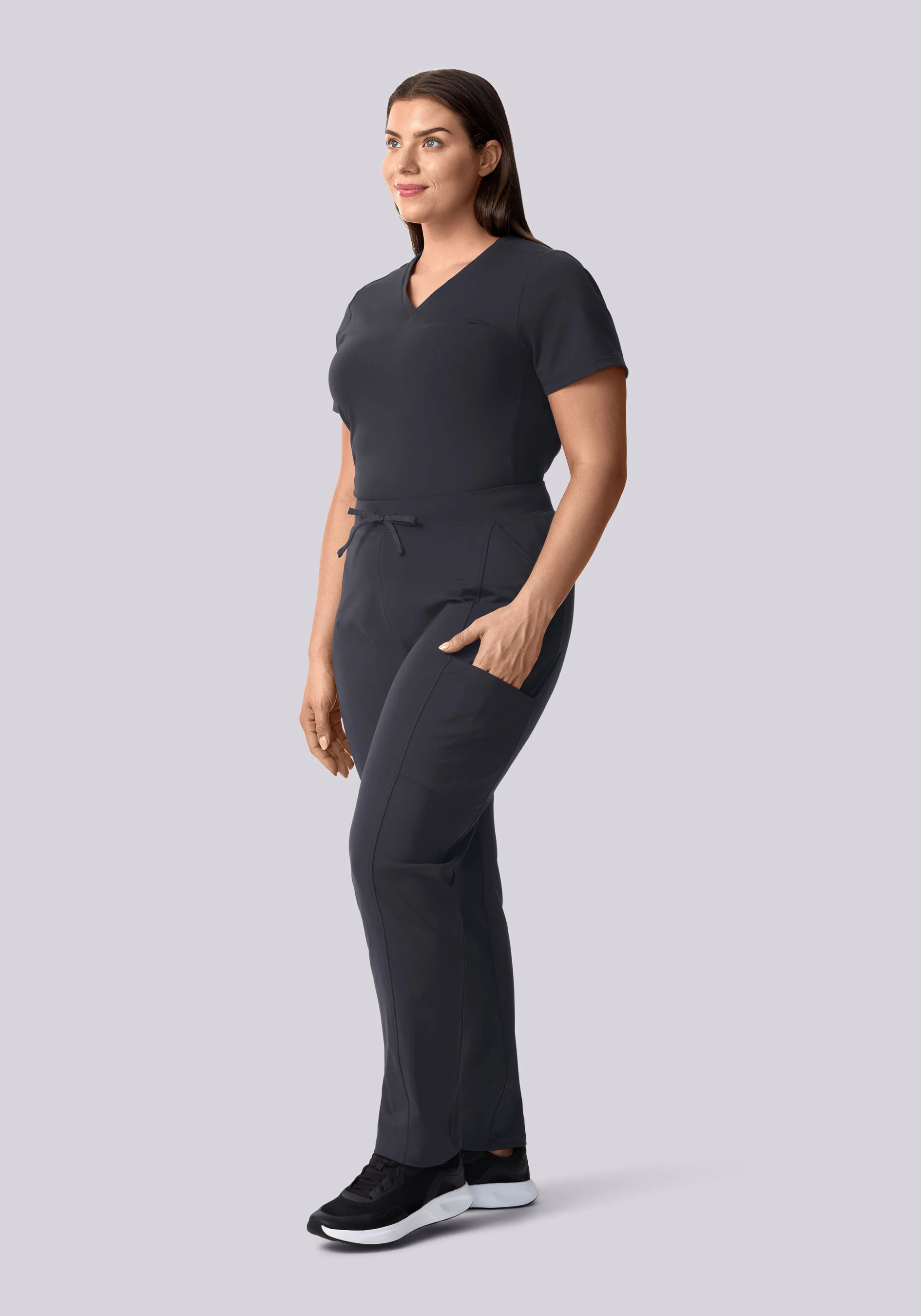 Soft Stretch Straight Leg Pewter - Image 7