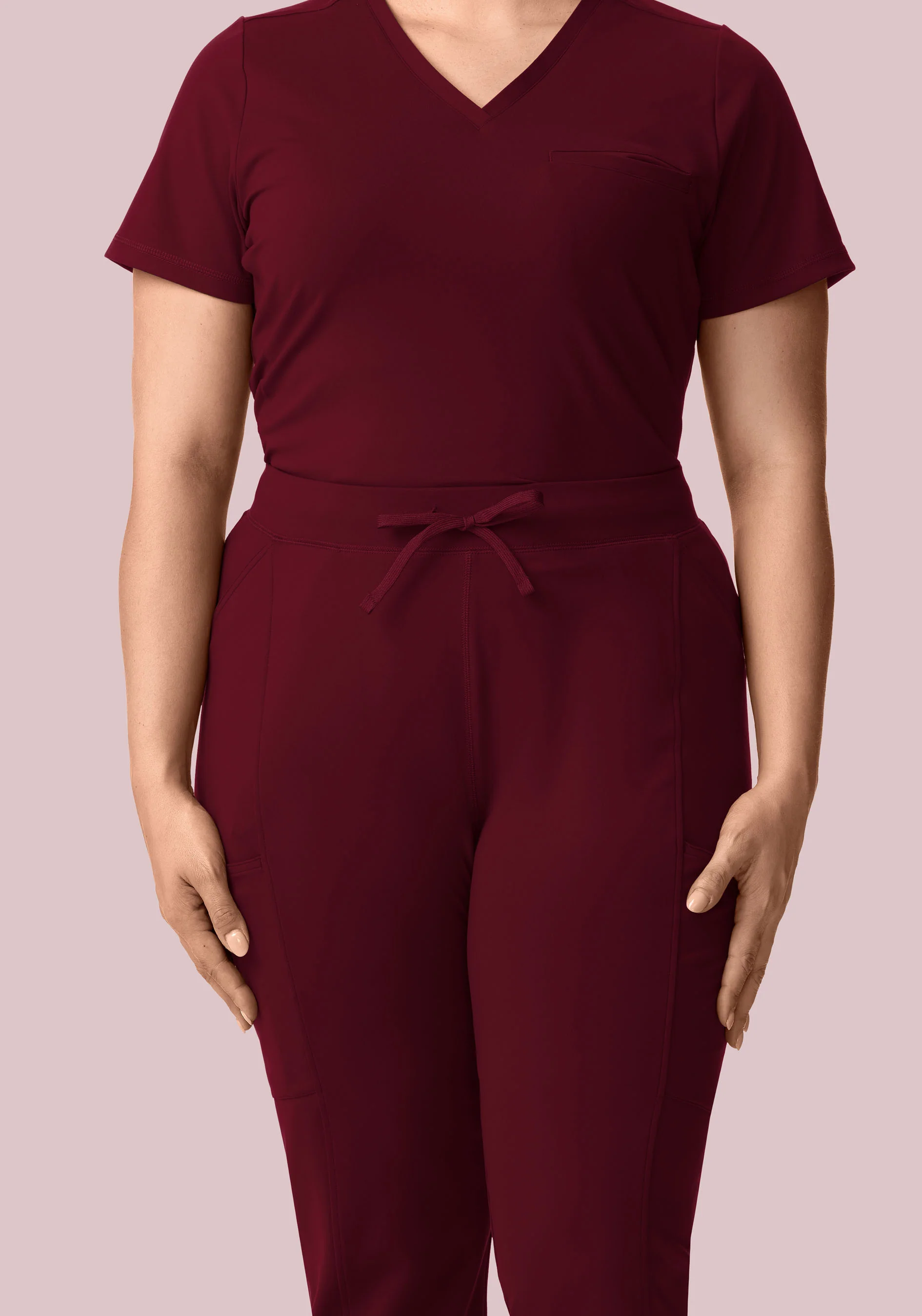Soft Stretch Straight Leg Wine - Image 10