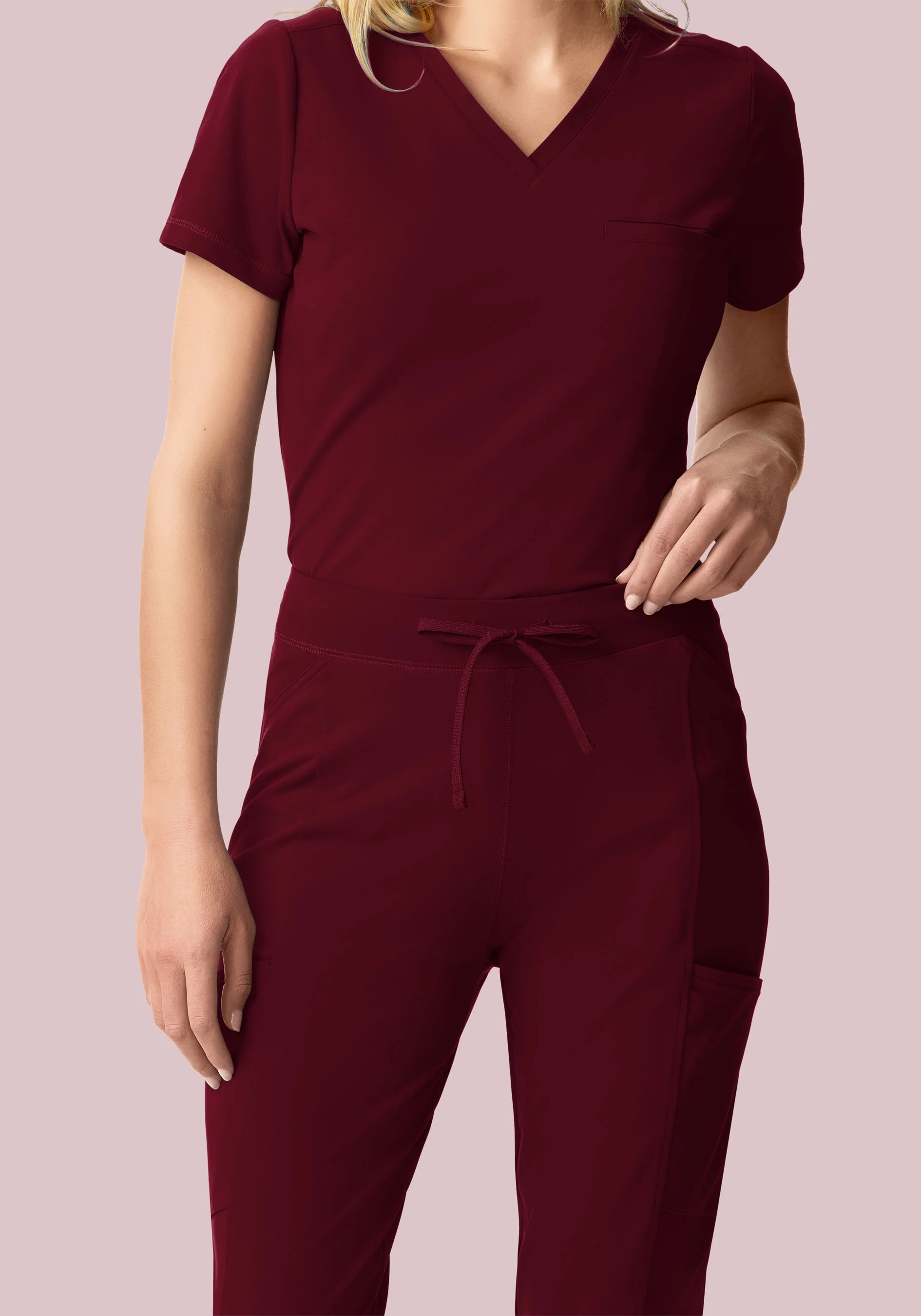 Soft Stretch Straight Leg Wine - Image 3
