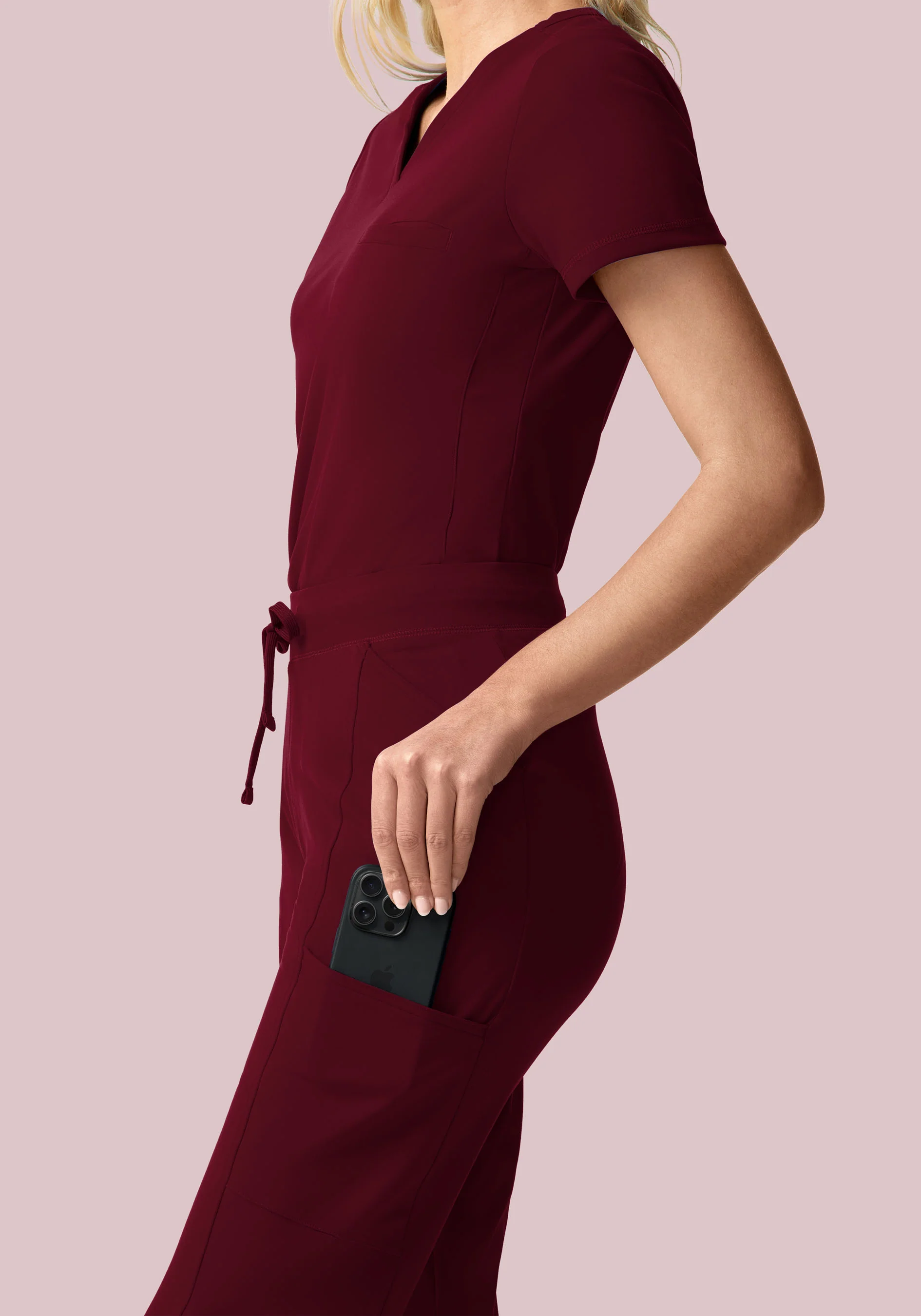 Soft Stretch Straight Leg Wine - Image 6
