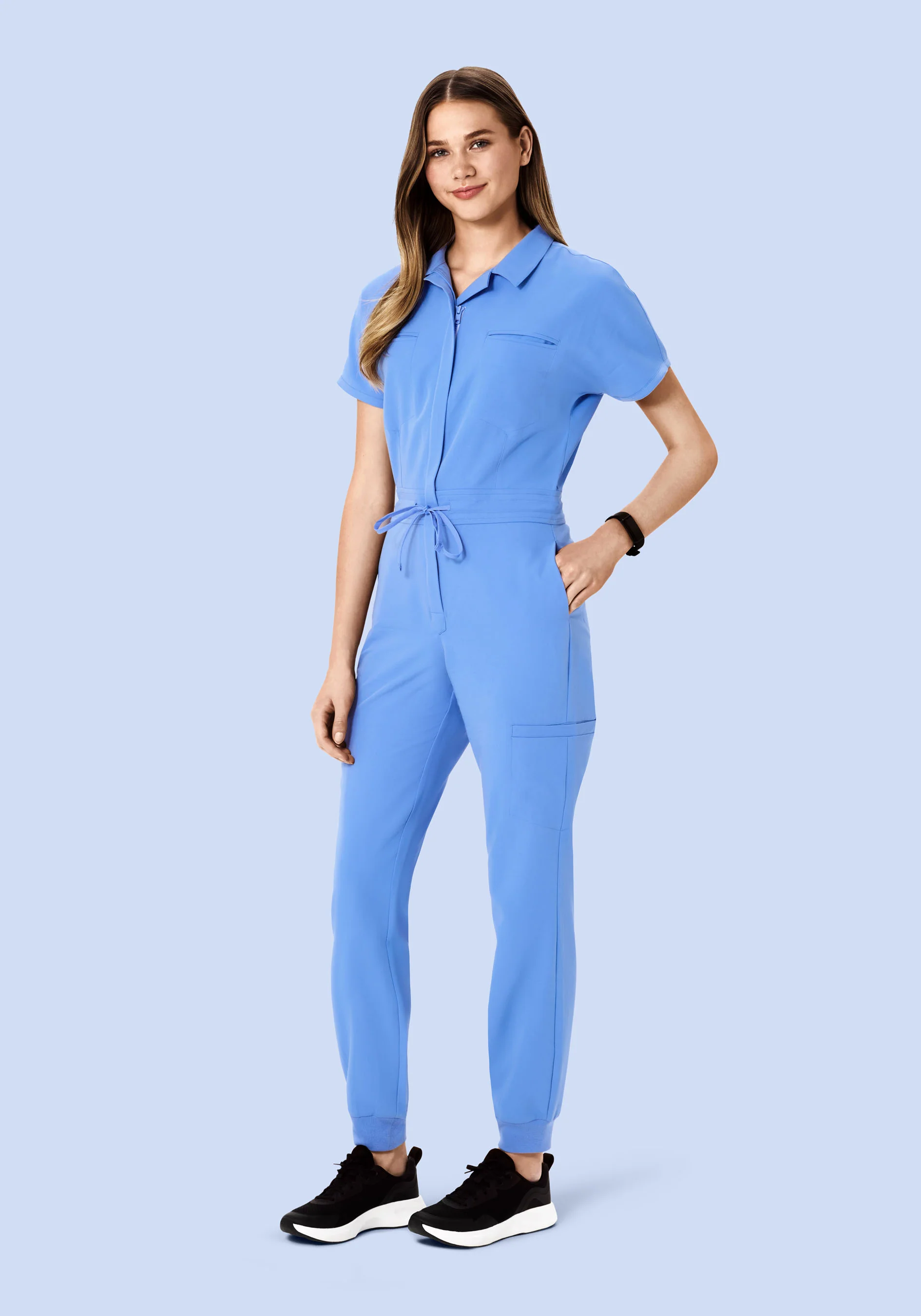 Women's Jumpsuit Ceil Blue - Image 5