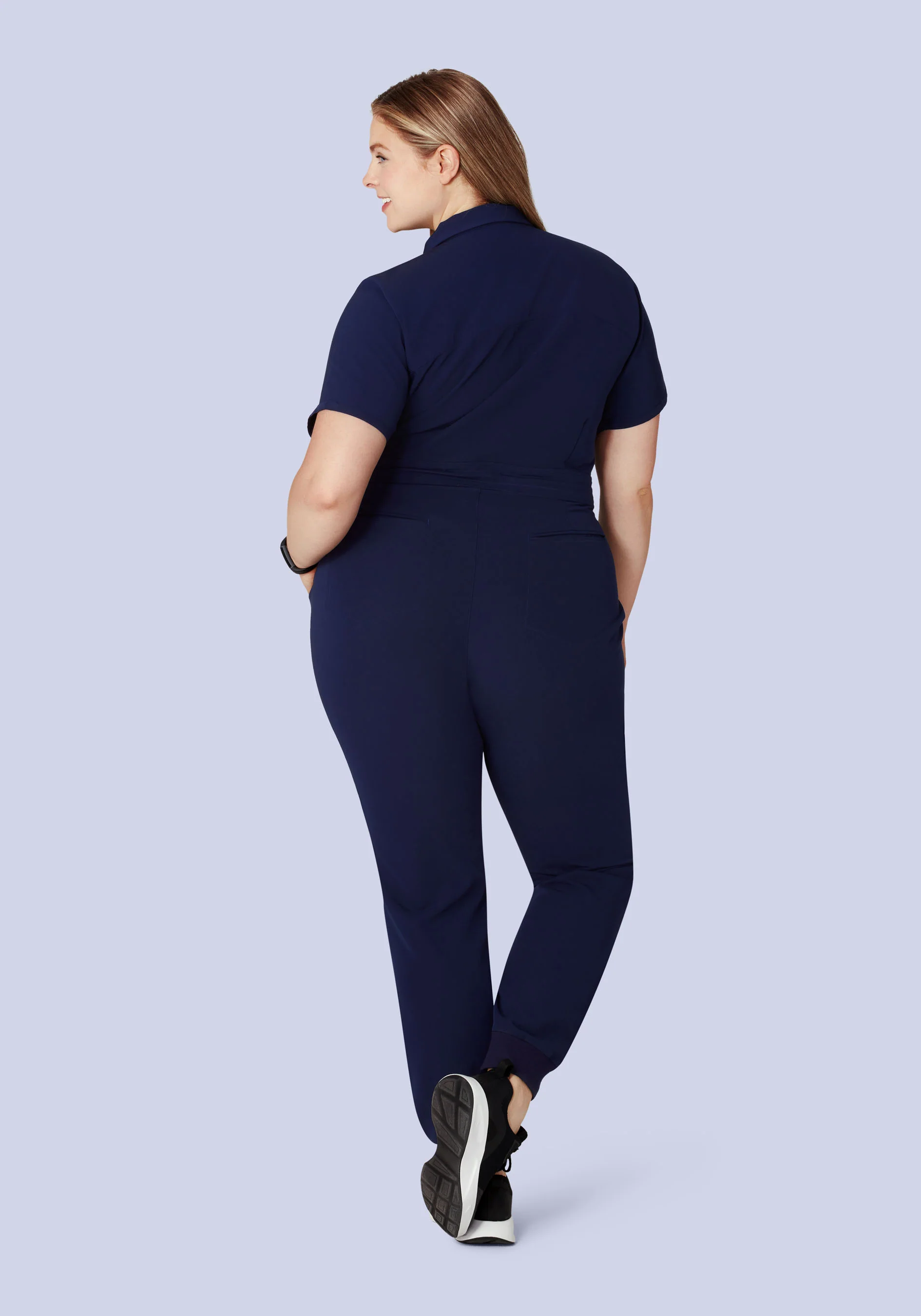 Women's Jumpsuit Navy - Image 11