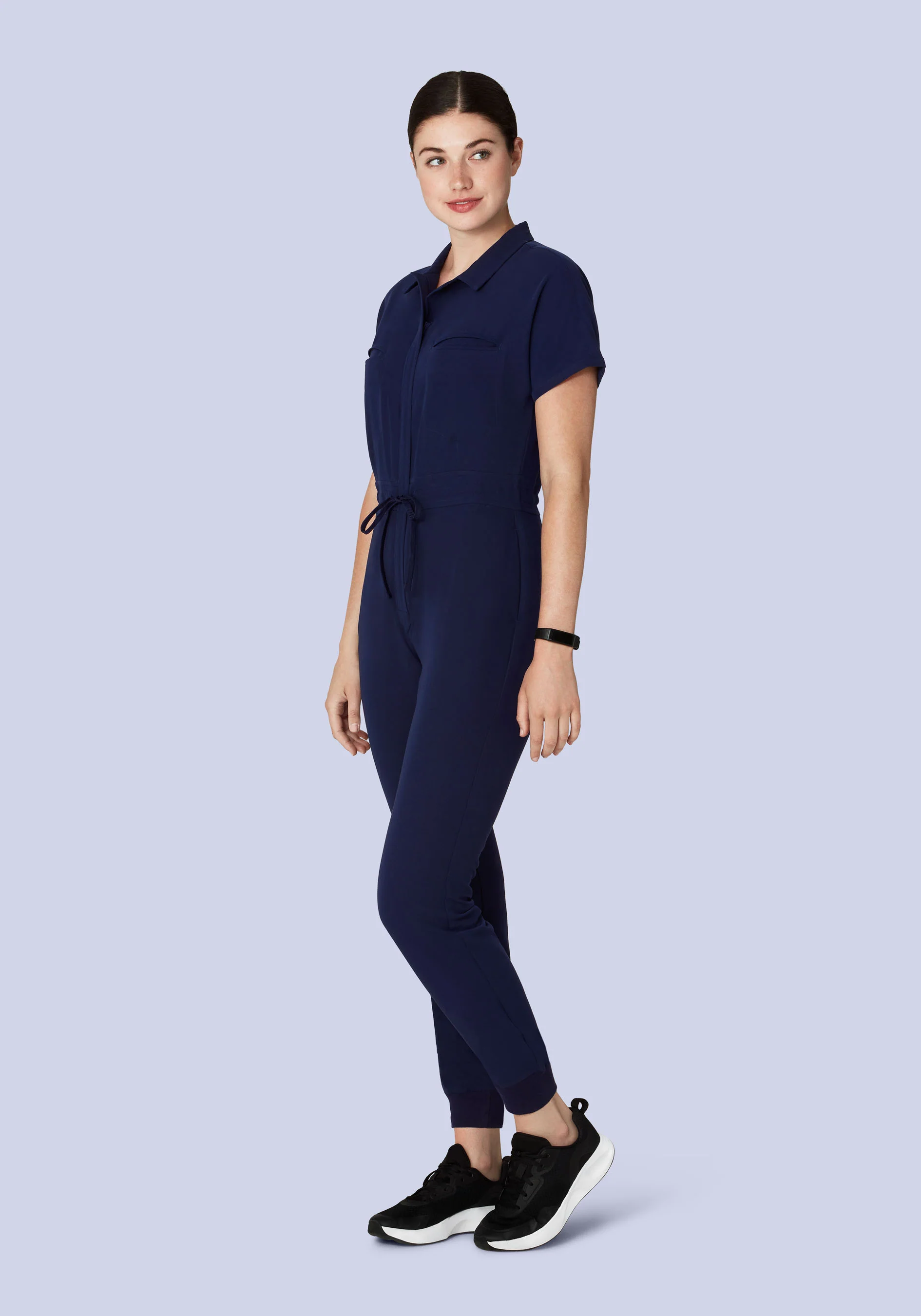 Women's Jumpsuit Navy - Image 4