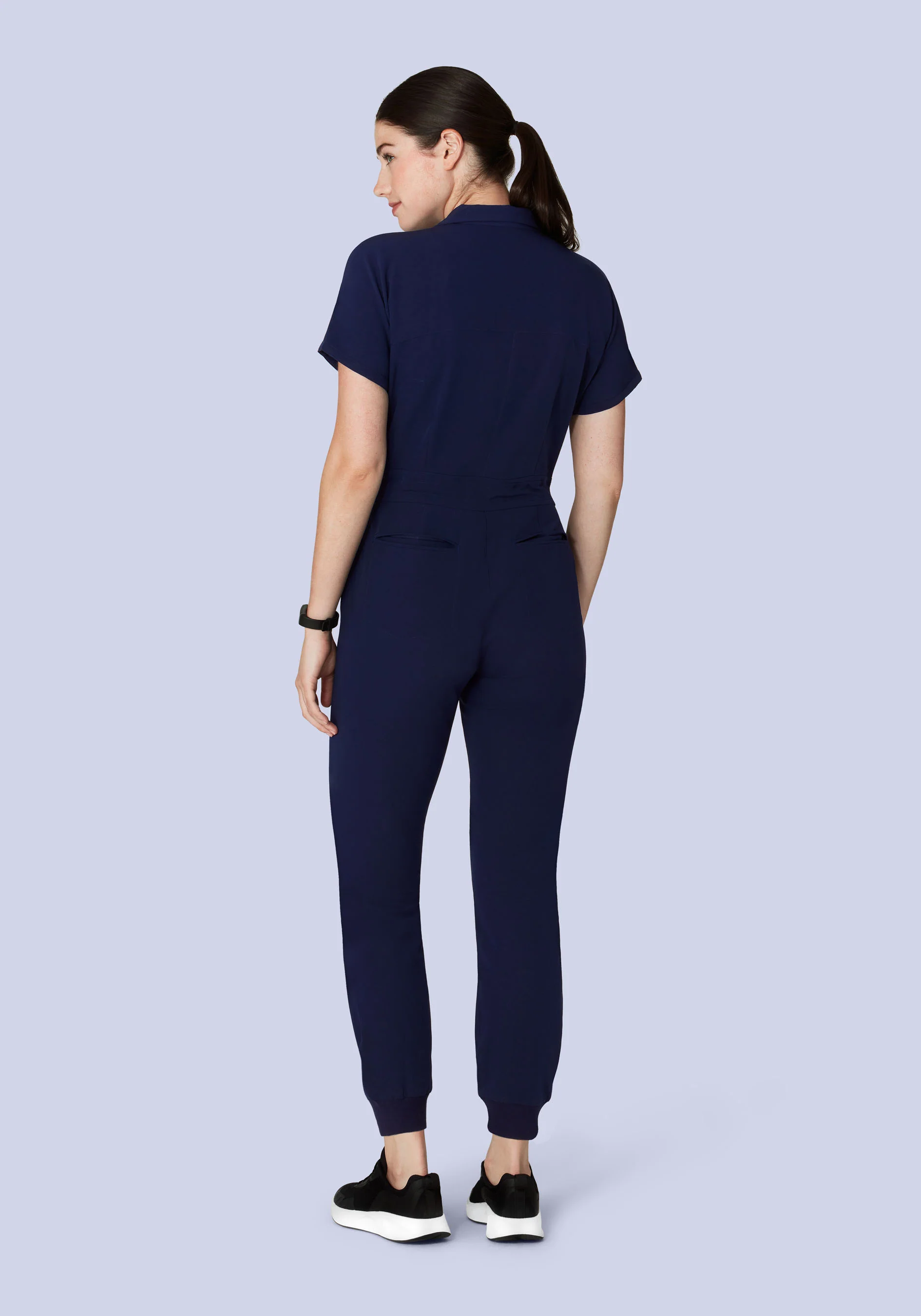 Women's Jumpsuit Navy - Image 5