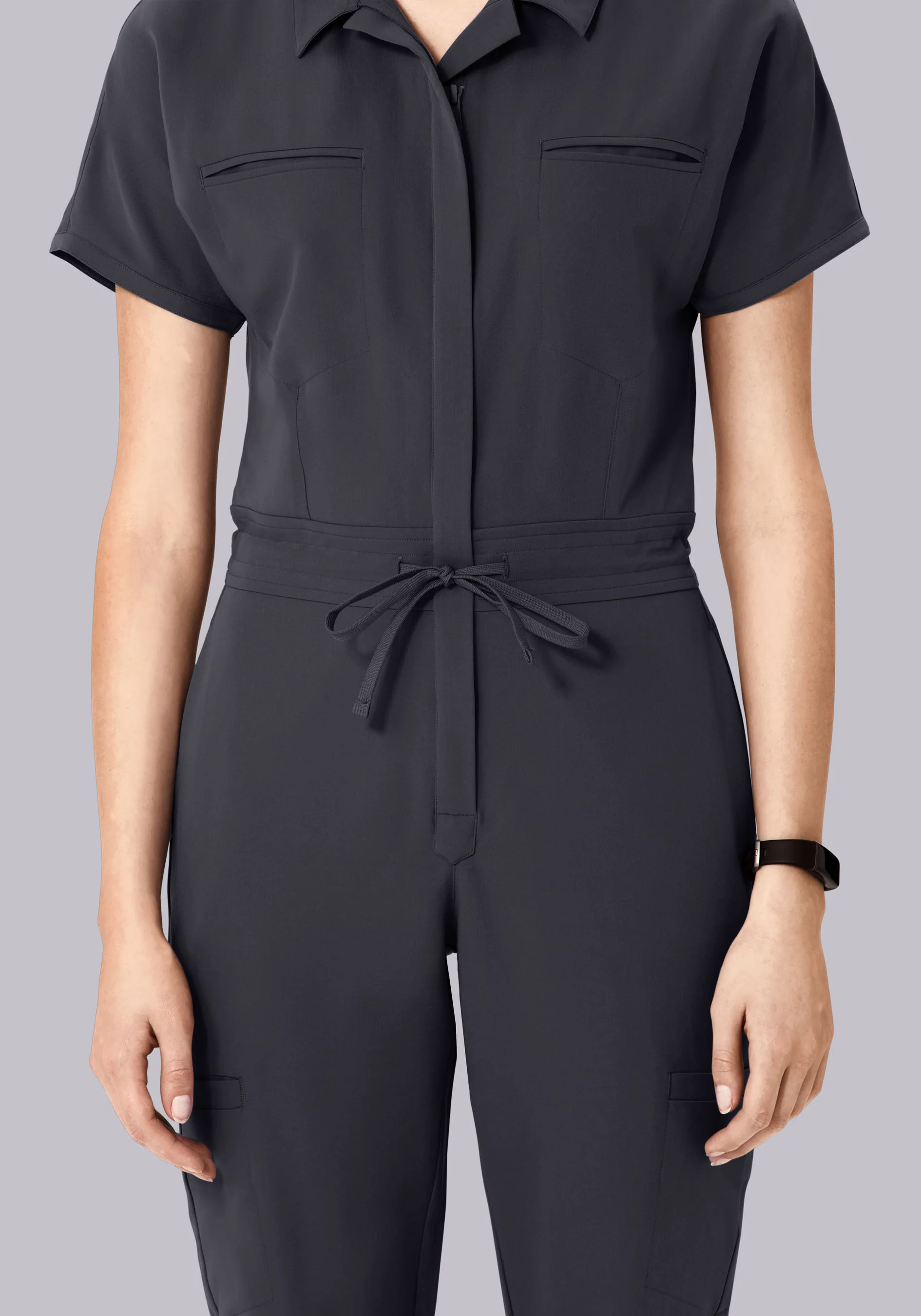 Women's Jumpsuit Pewter - Image 3