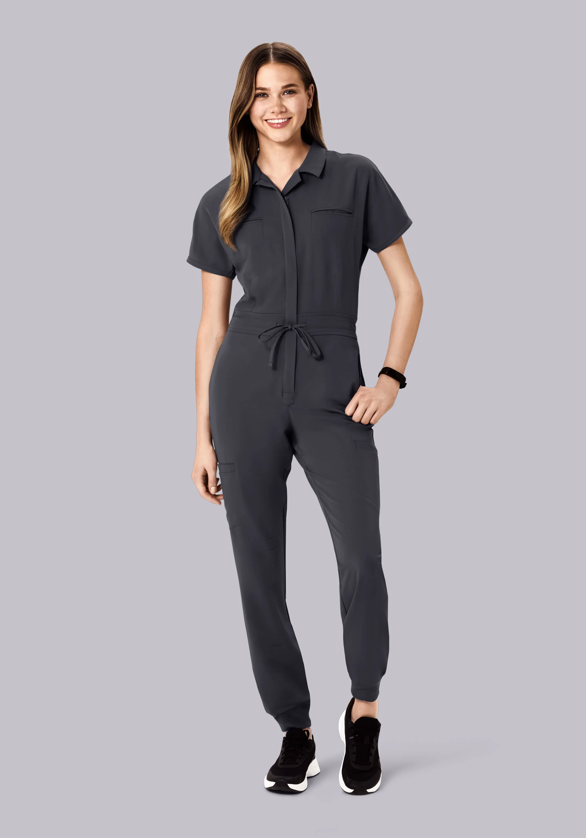 Women's Jumpsuit Pewter - Image 5