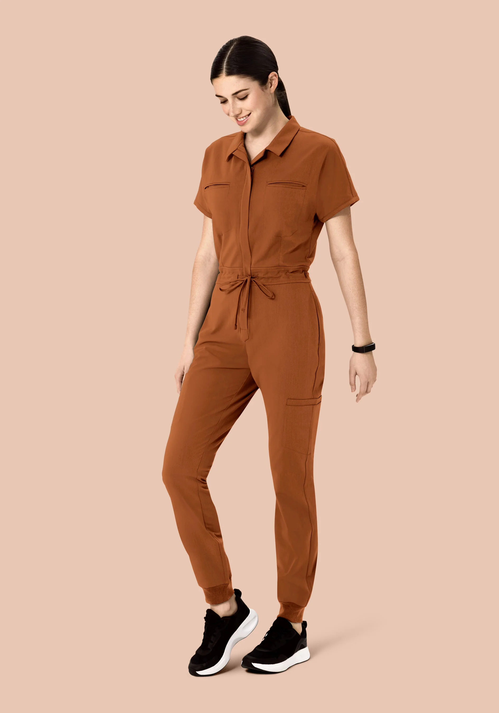 Women's Jumpsuit Roasted Pecan - Image 3