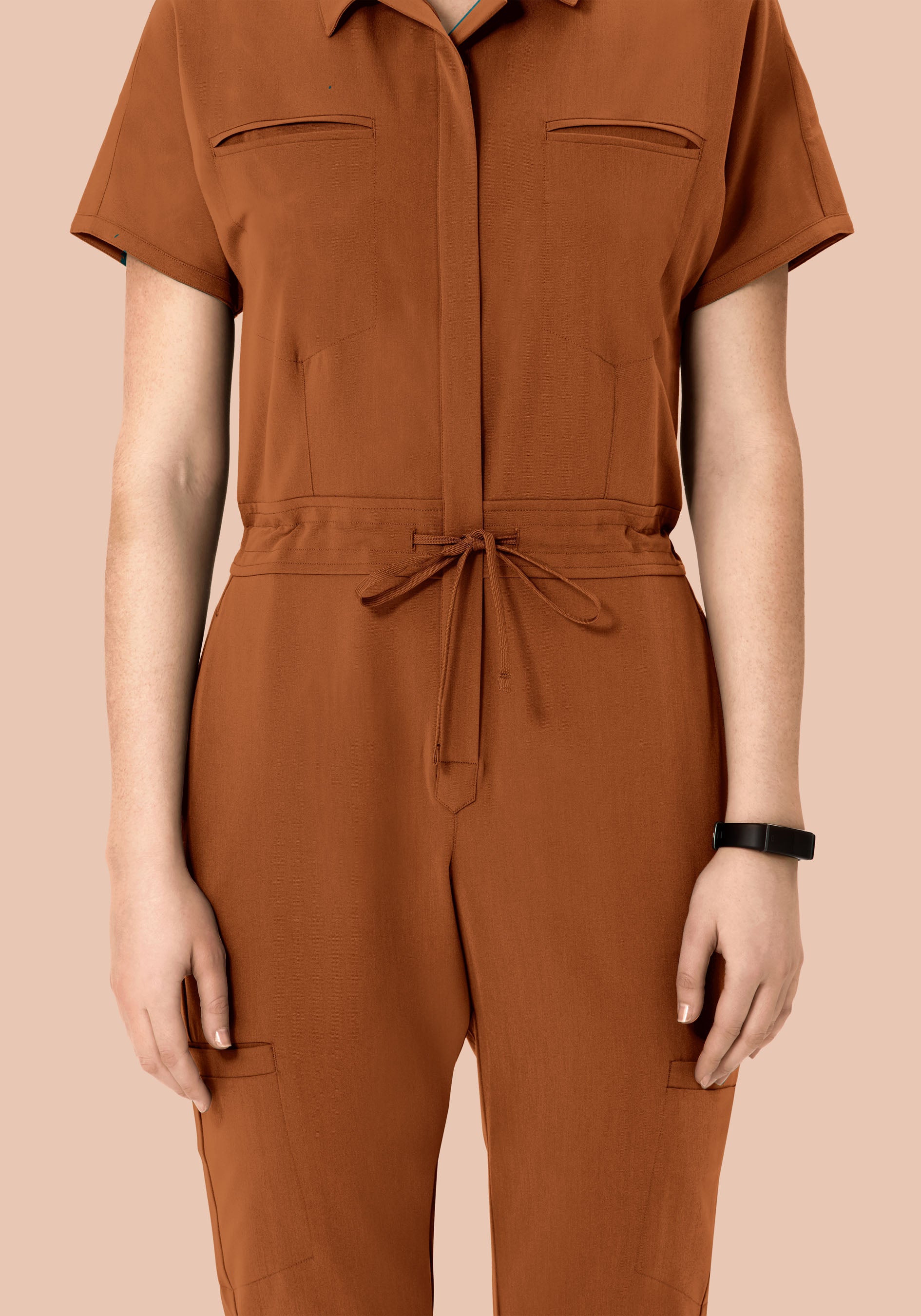 Women's Jumpsuit Roasted Pecan - Image 4