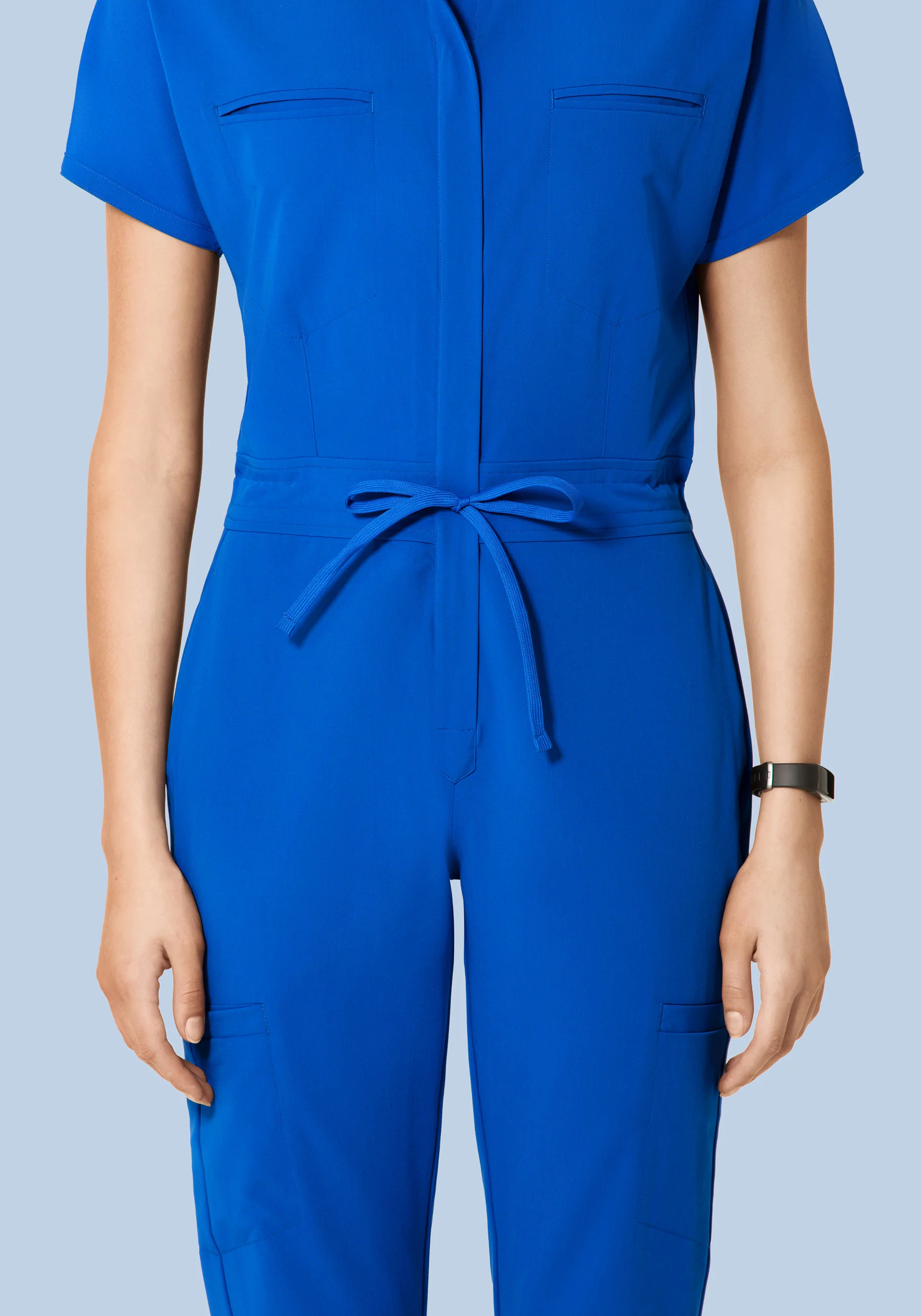 Women's Jumpsuit Royal Blue - Image 3