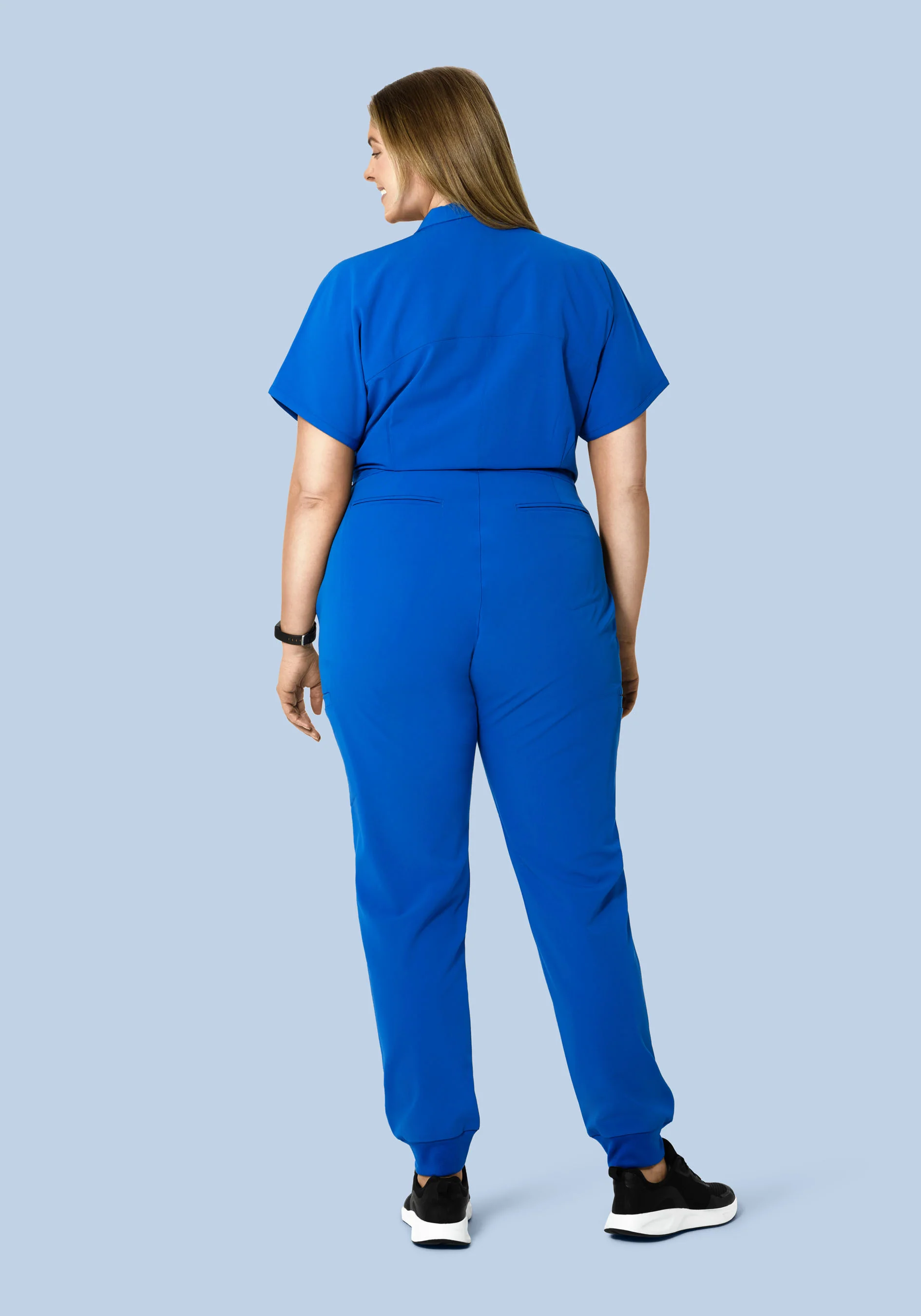 Women's Jumpsuit Royal Blue - Image 8