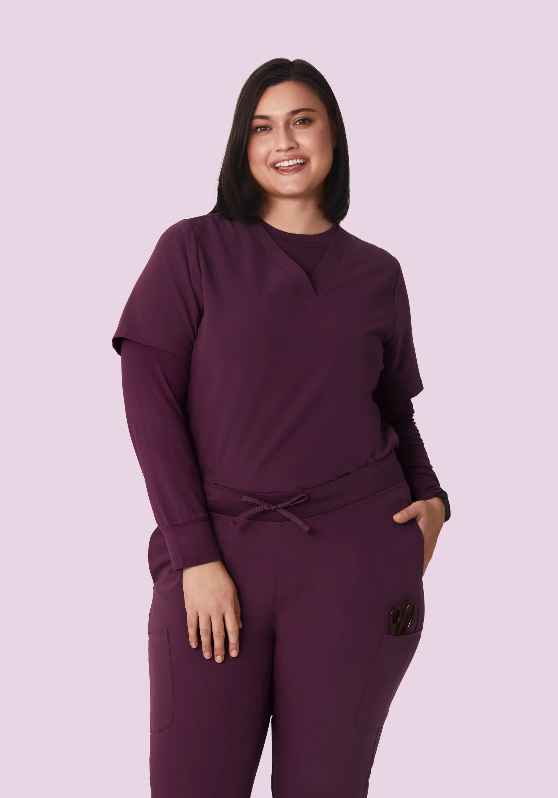 Women's Underscrubs Açaí - Image 6