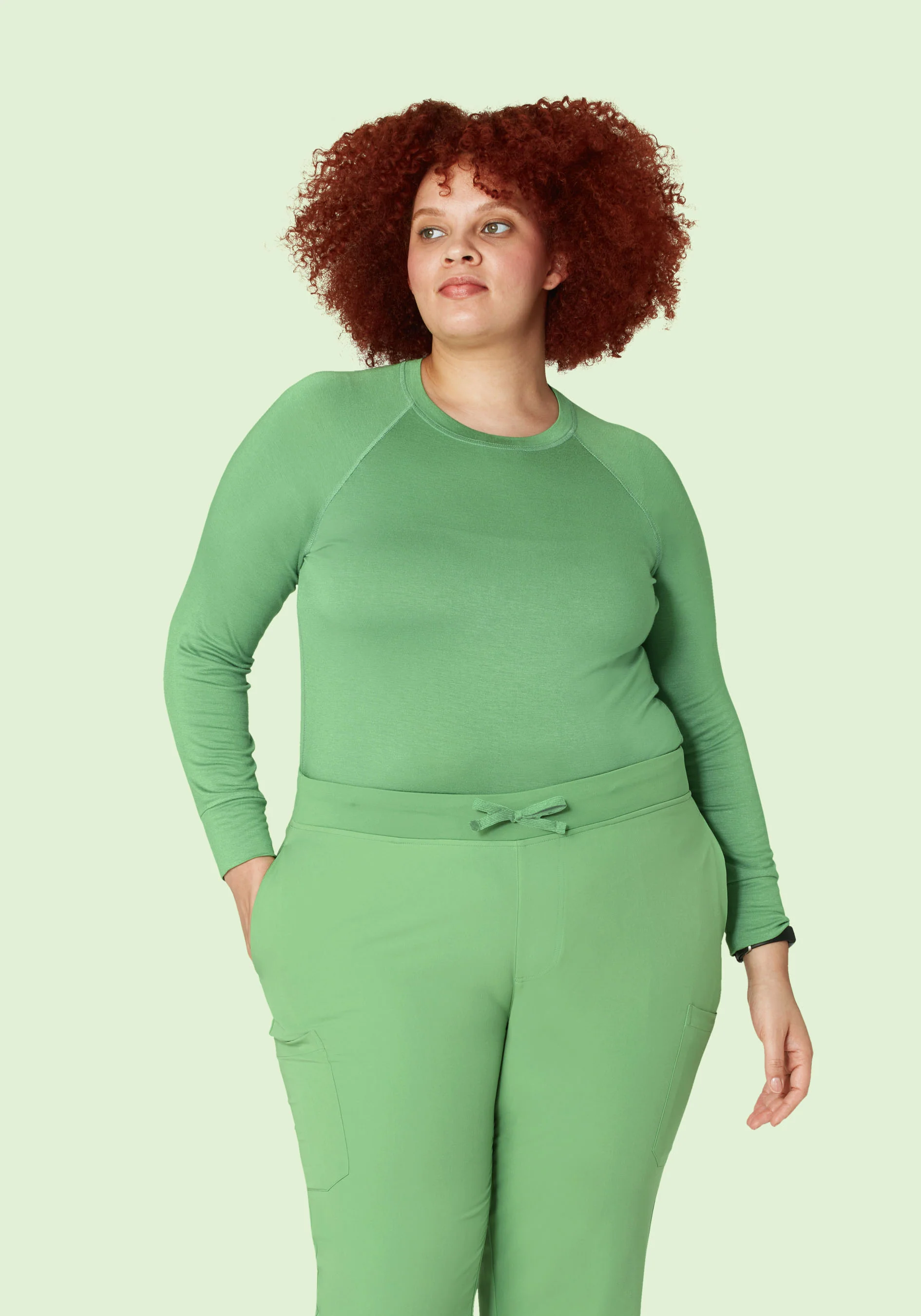Women's Underscrubs Aloe - Image 4