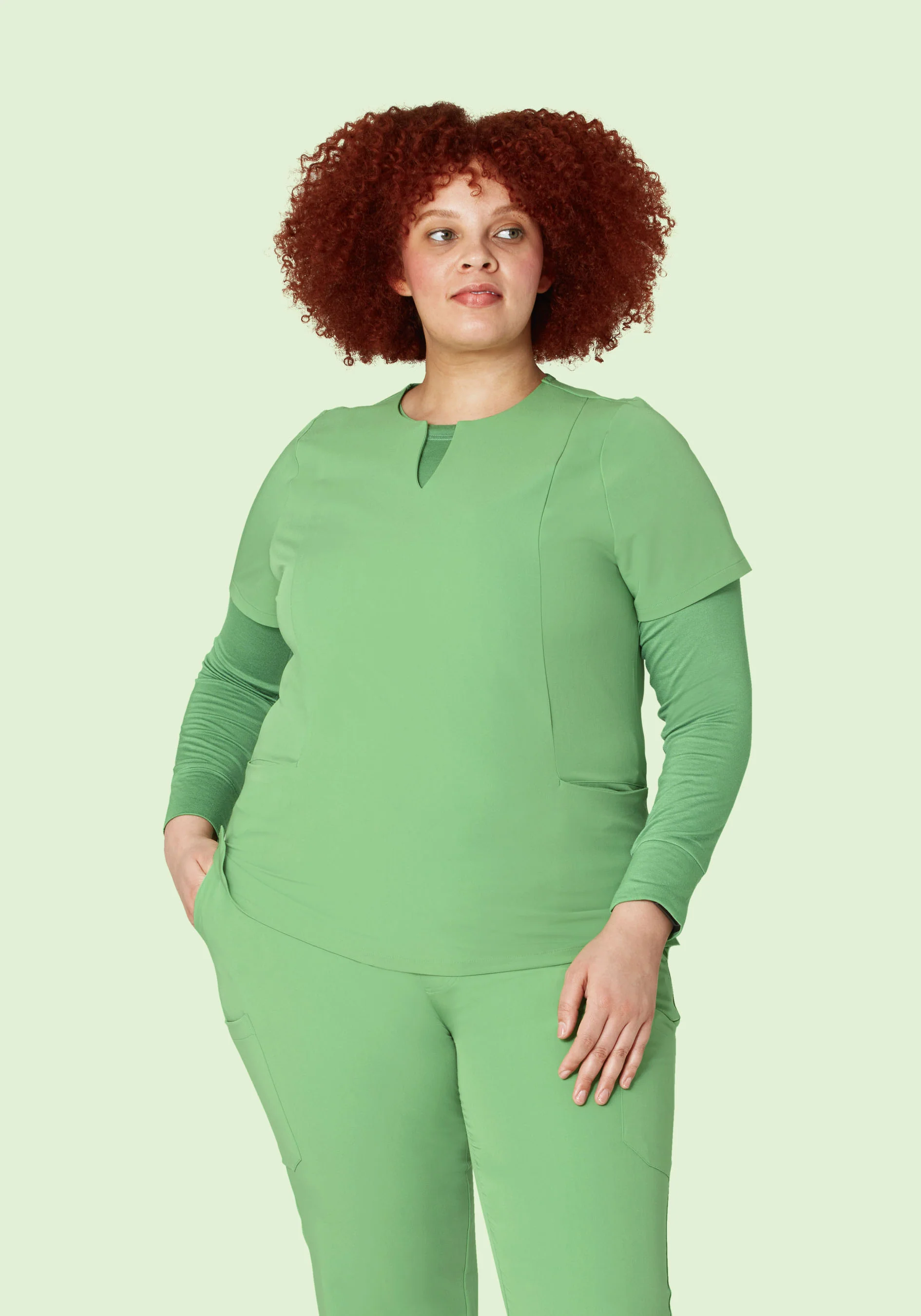 Women's Underscrubs Aloe - Image 5