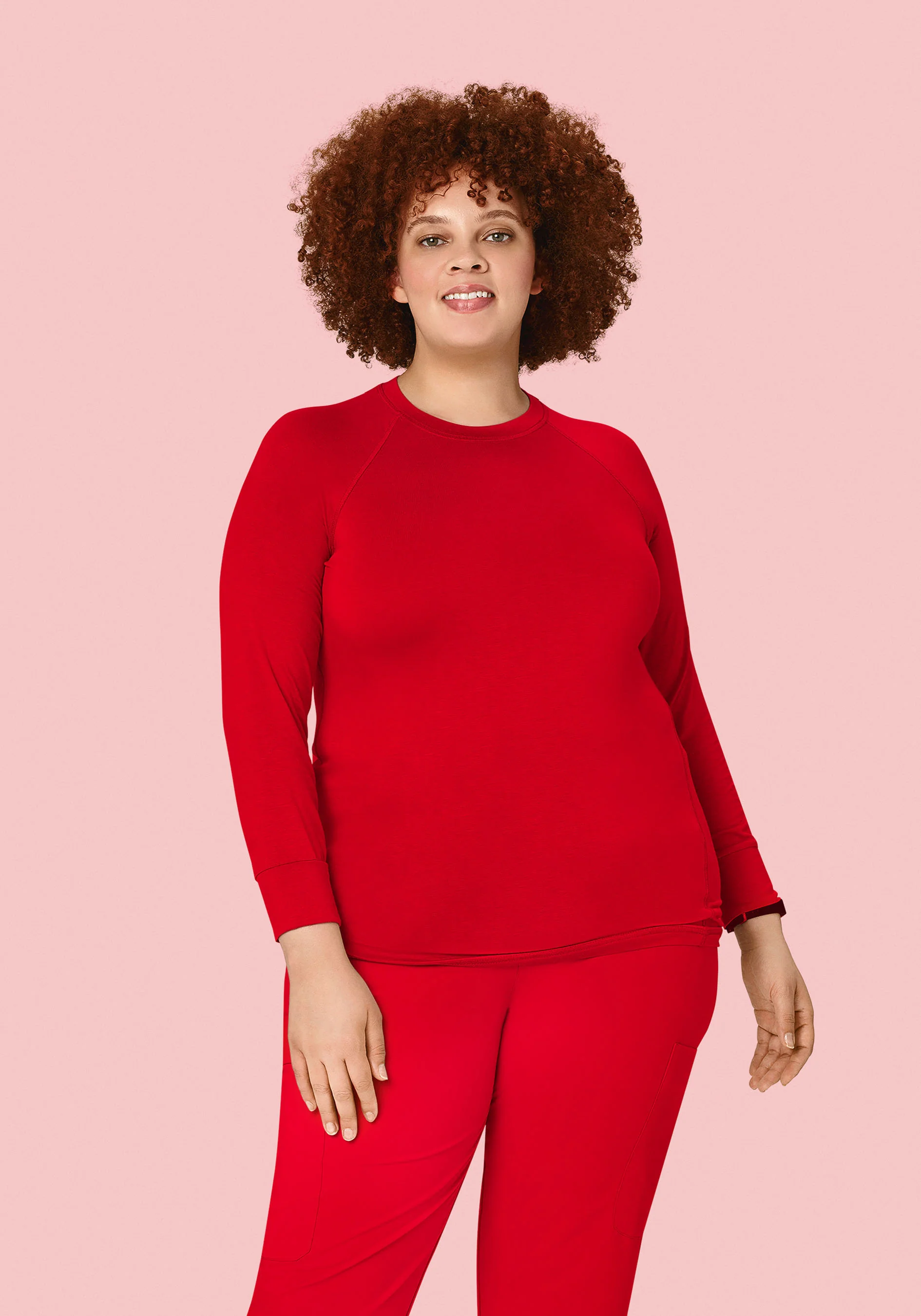 Women's Underscrubs Candy Red - Image 3