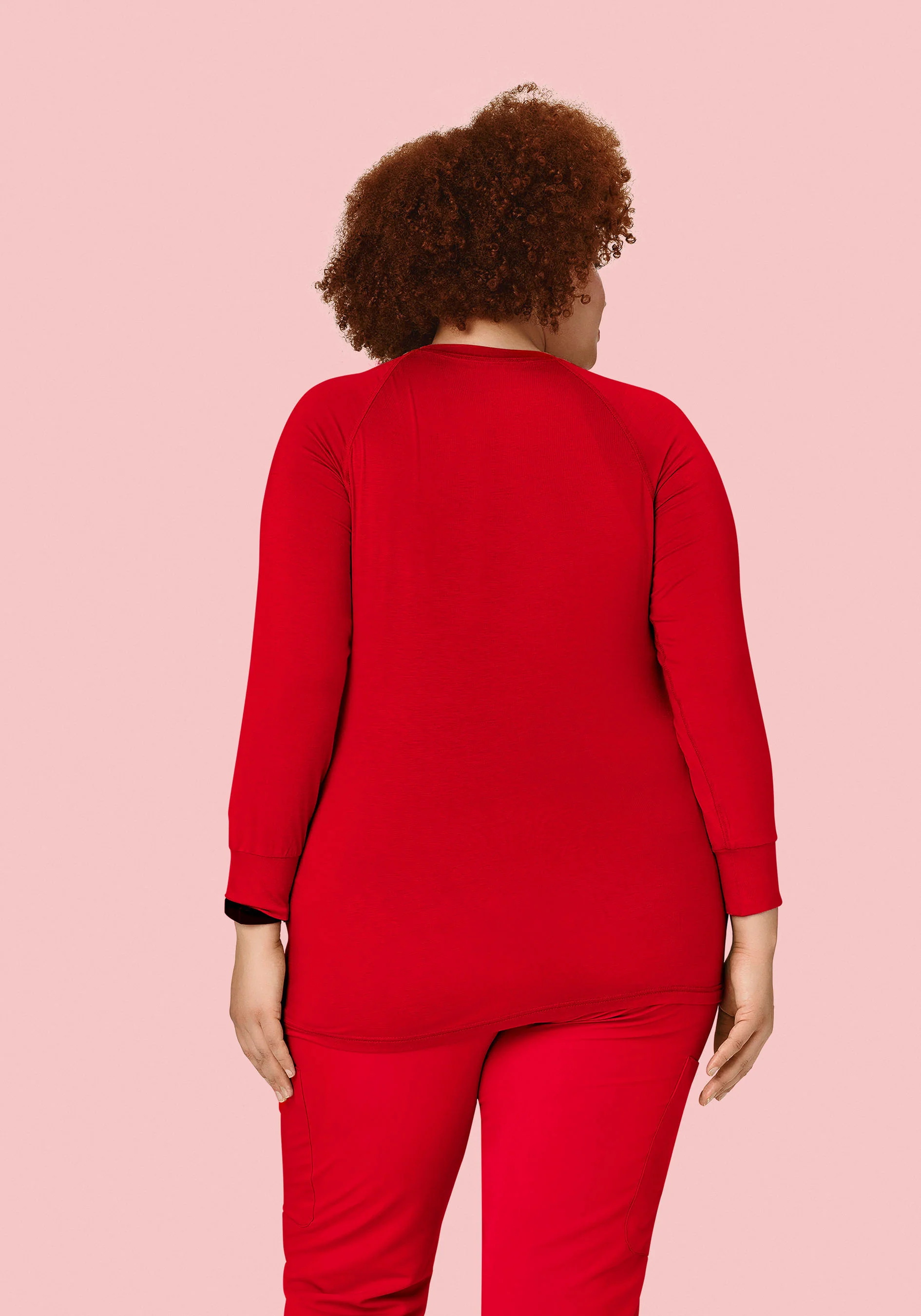 Women's Underscrubs Candy Red - Image 4