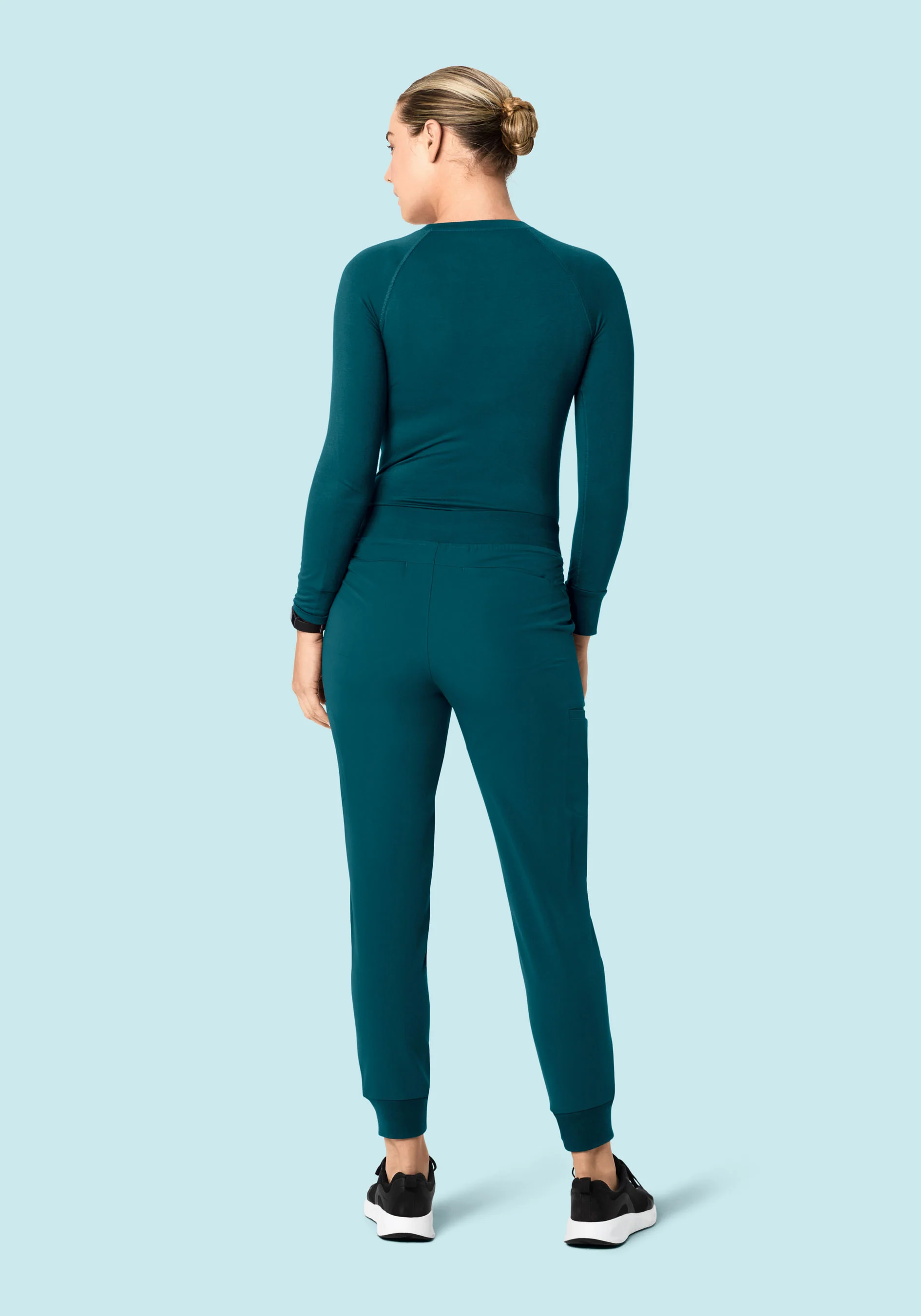 Women's Underscrubs Caribbean Blue - Image 4