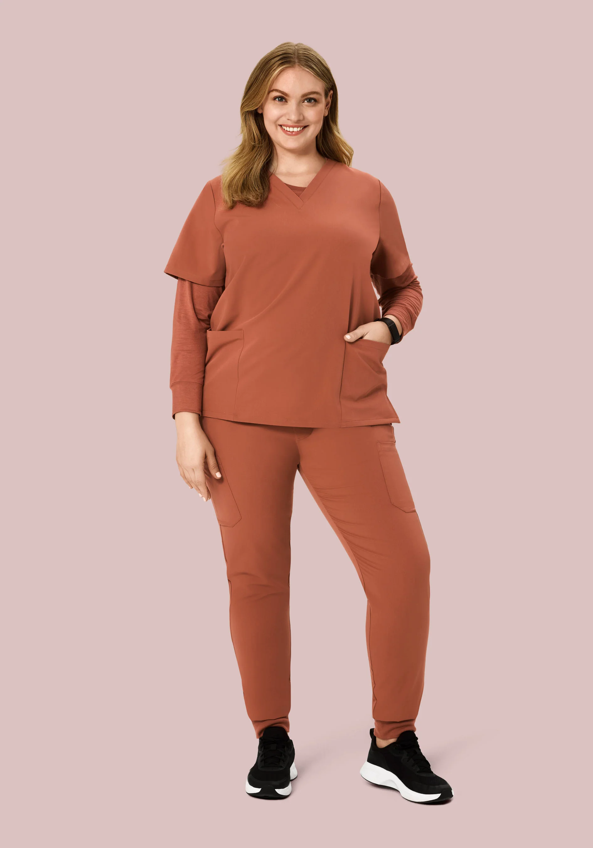 Women's Underscrubs Chestnut - Image 4
